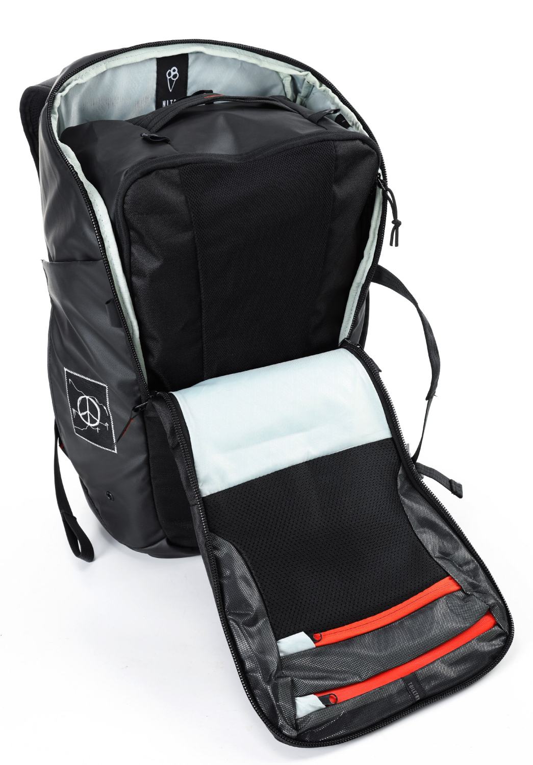 Nitro Rucksack NIKURO TRAVELER FFF schwarz