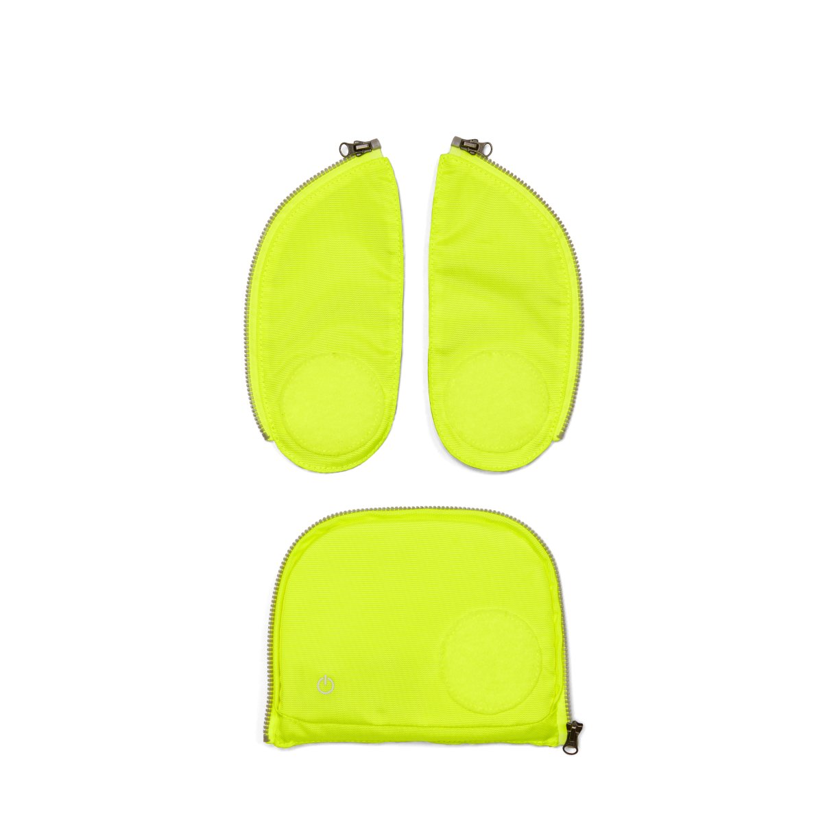 ergobag Fluo LED Zip Set Gelb