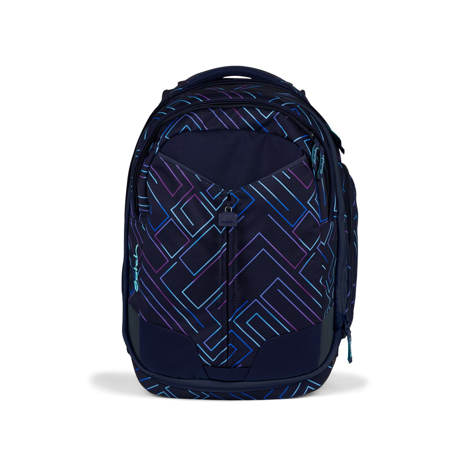 Satch match Schulrucksack Purple Laser