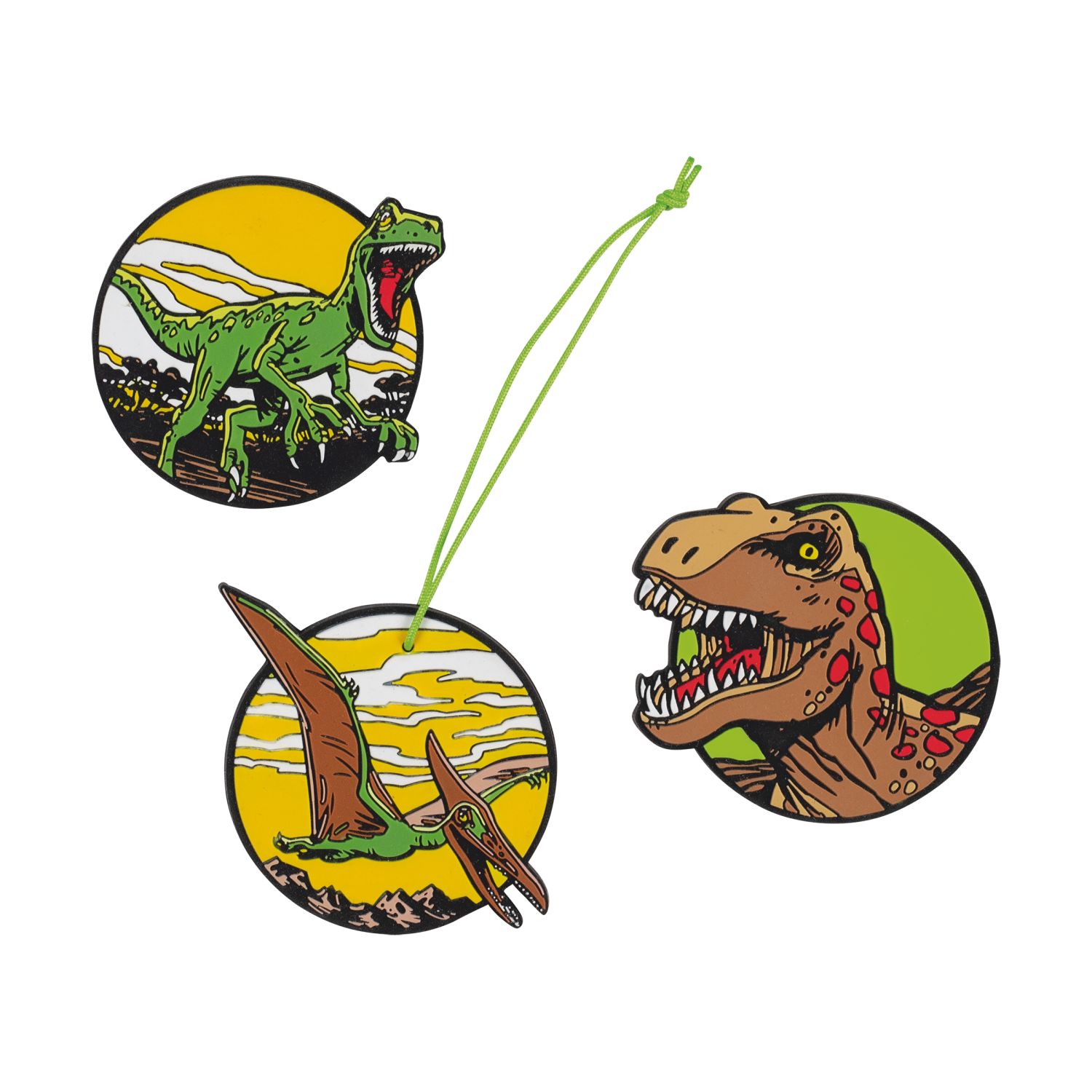 Scout Genius Schulranzen-Set 4 teilig DIN Dino Rex