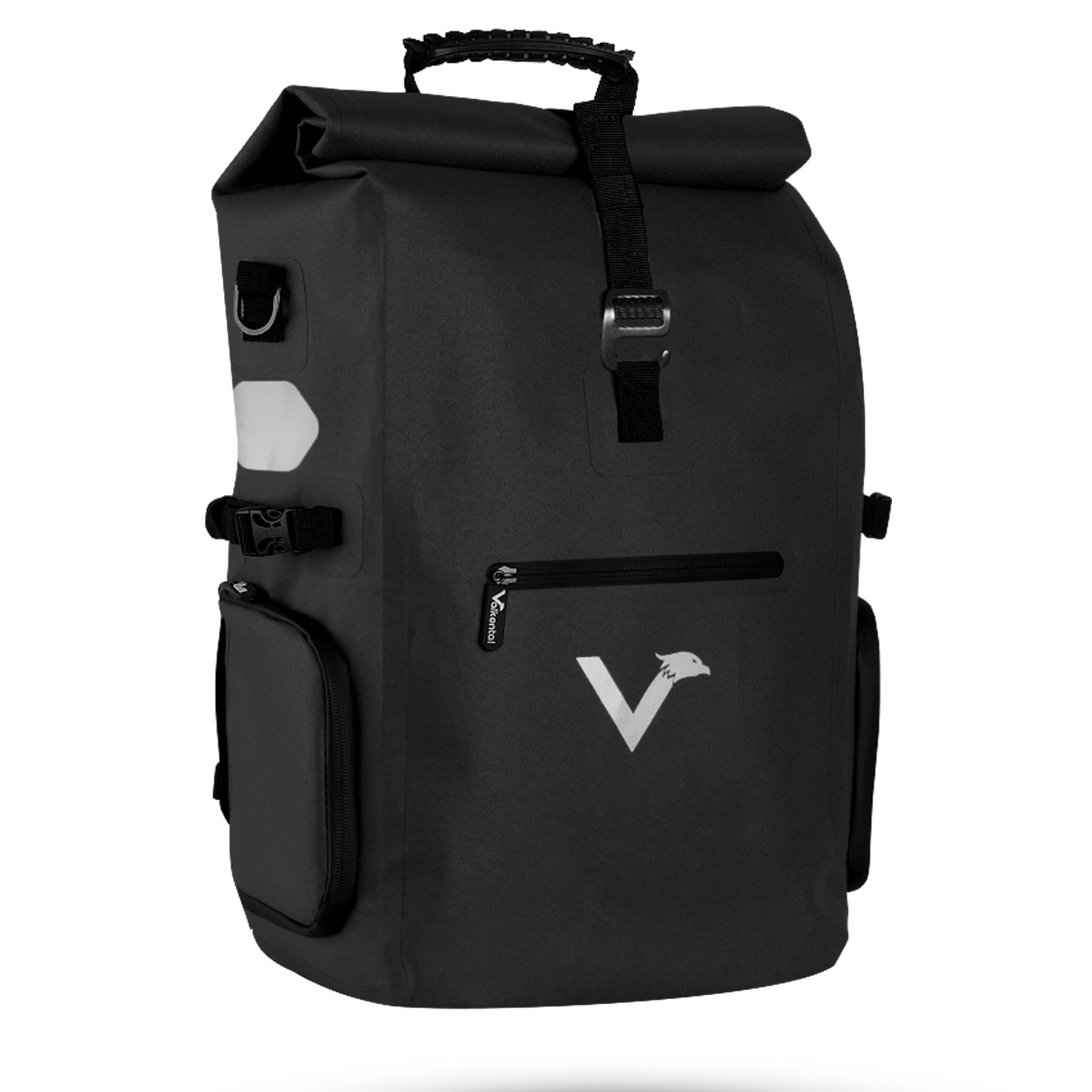 Valkental ValkPro 3in1 Fahrradtasche - Schwarz