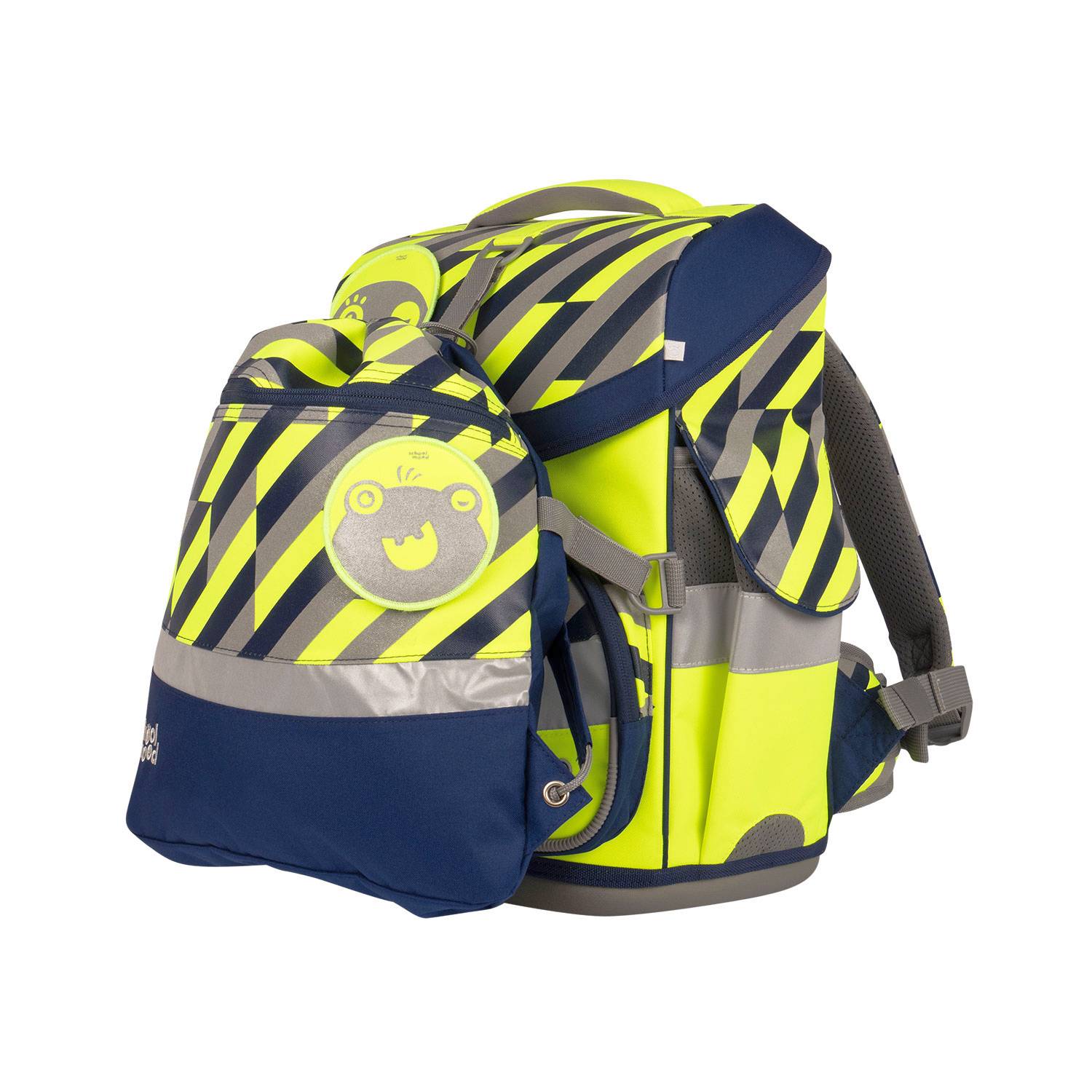 School Mood Schulranzenset Timeless  Yannick (Neon Yellow)