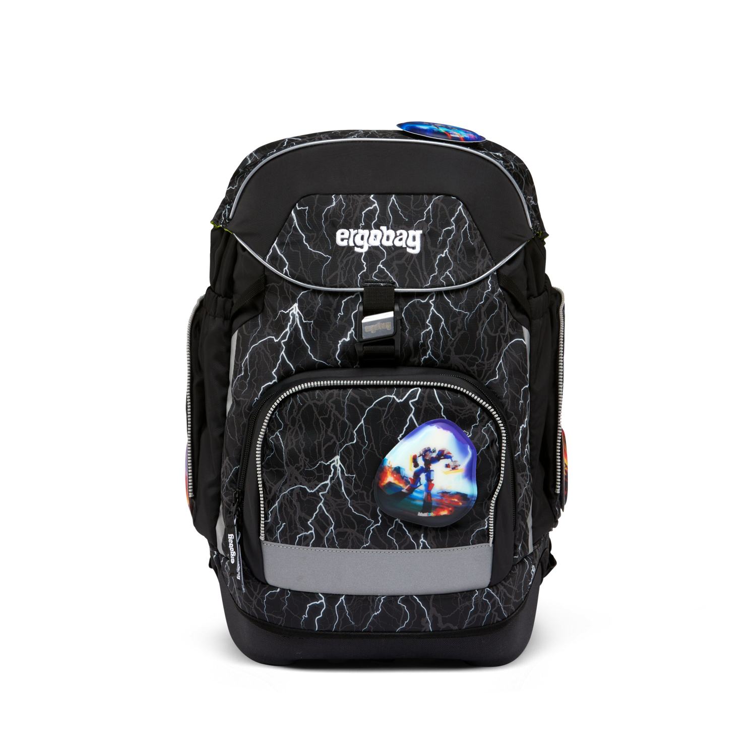 ergobag pack Schulrucksack-Set Super ReflektBär