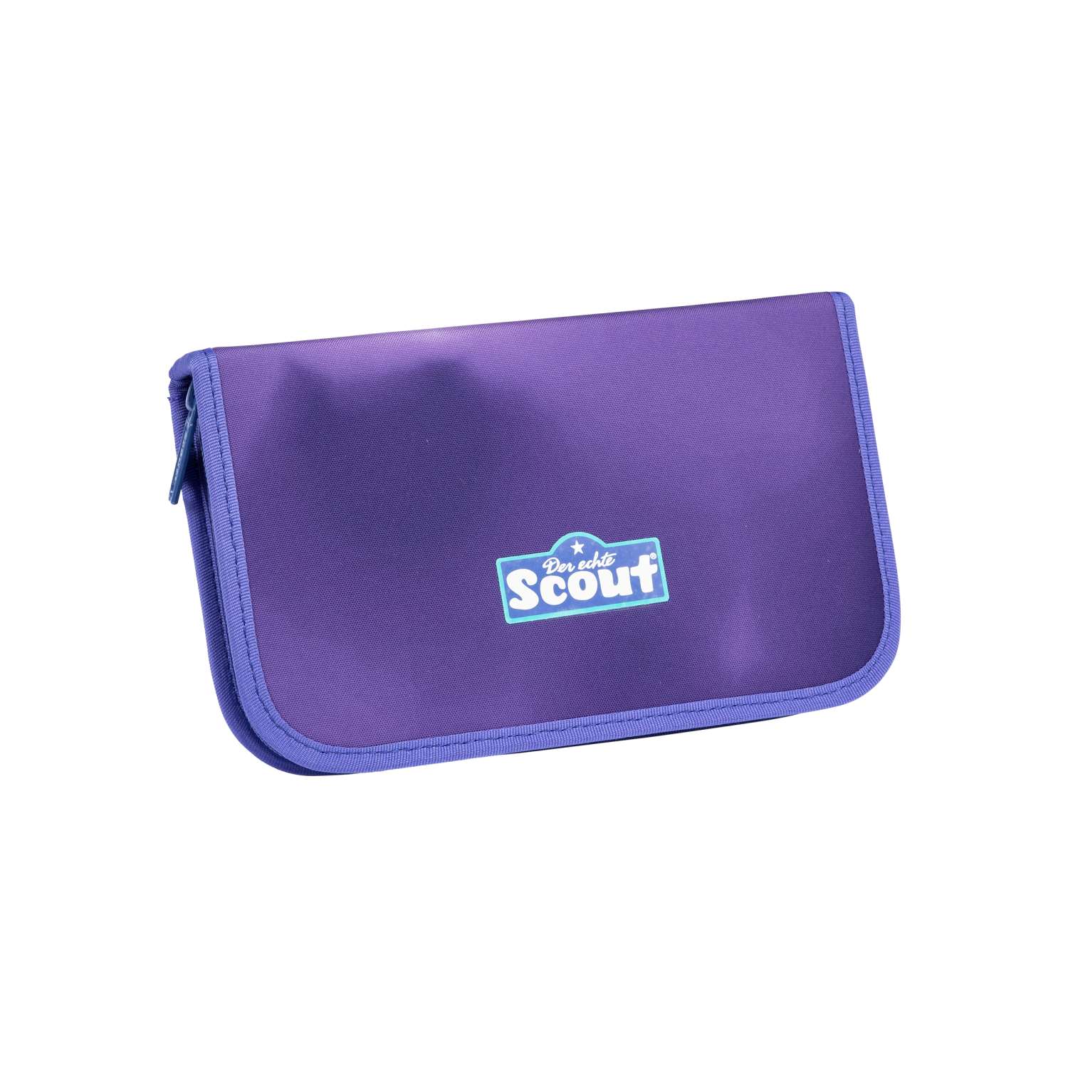 Scout Alpha Exklusiv Superflash Purple Magic Schulranzen-Set 4-teilig