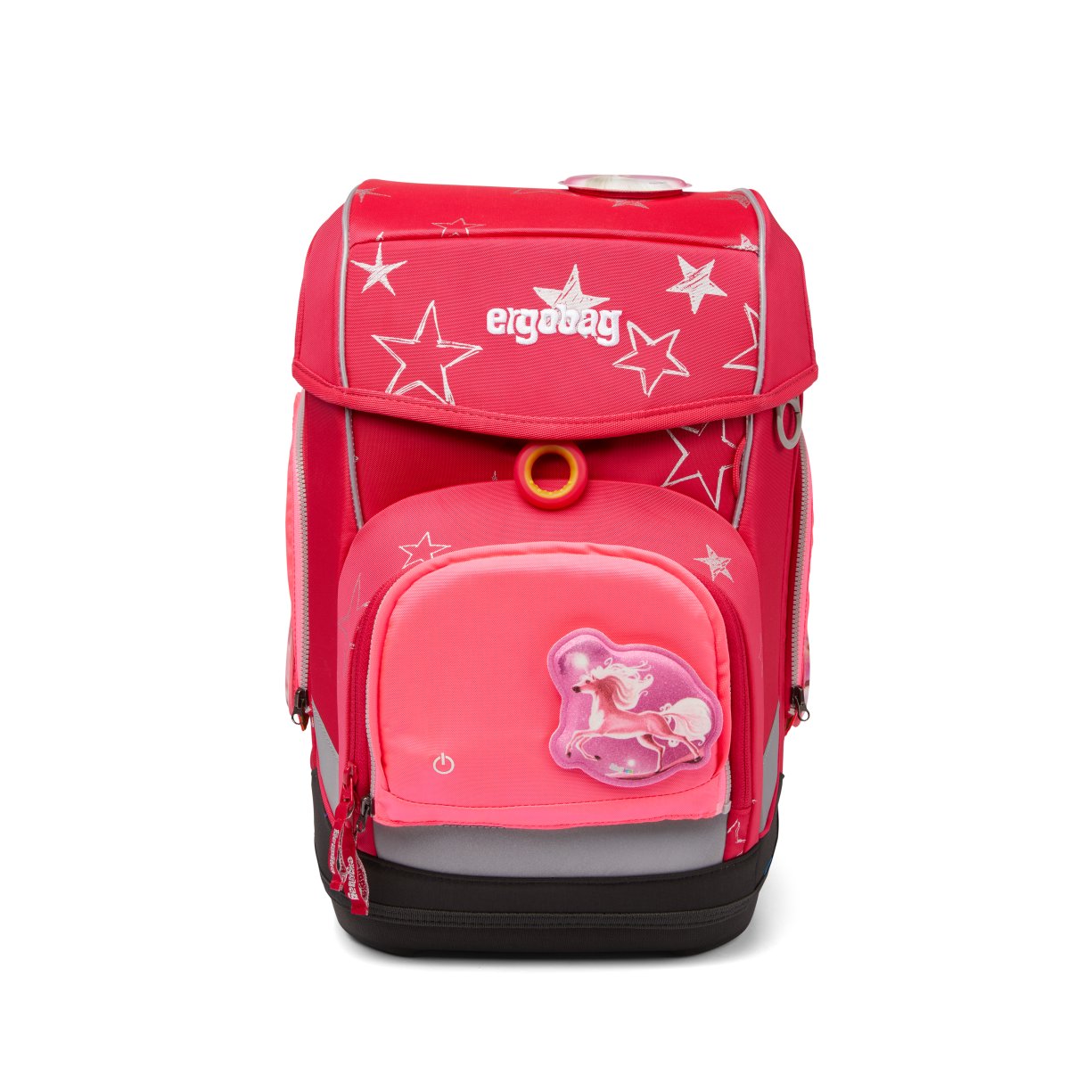 ergobag Fluo LED Zip Set Pink