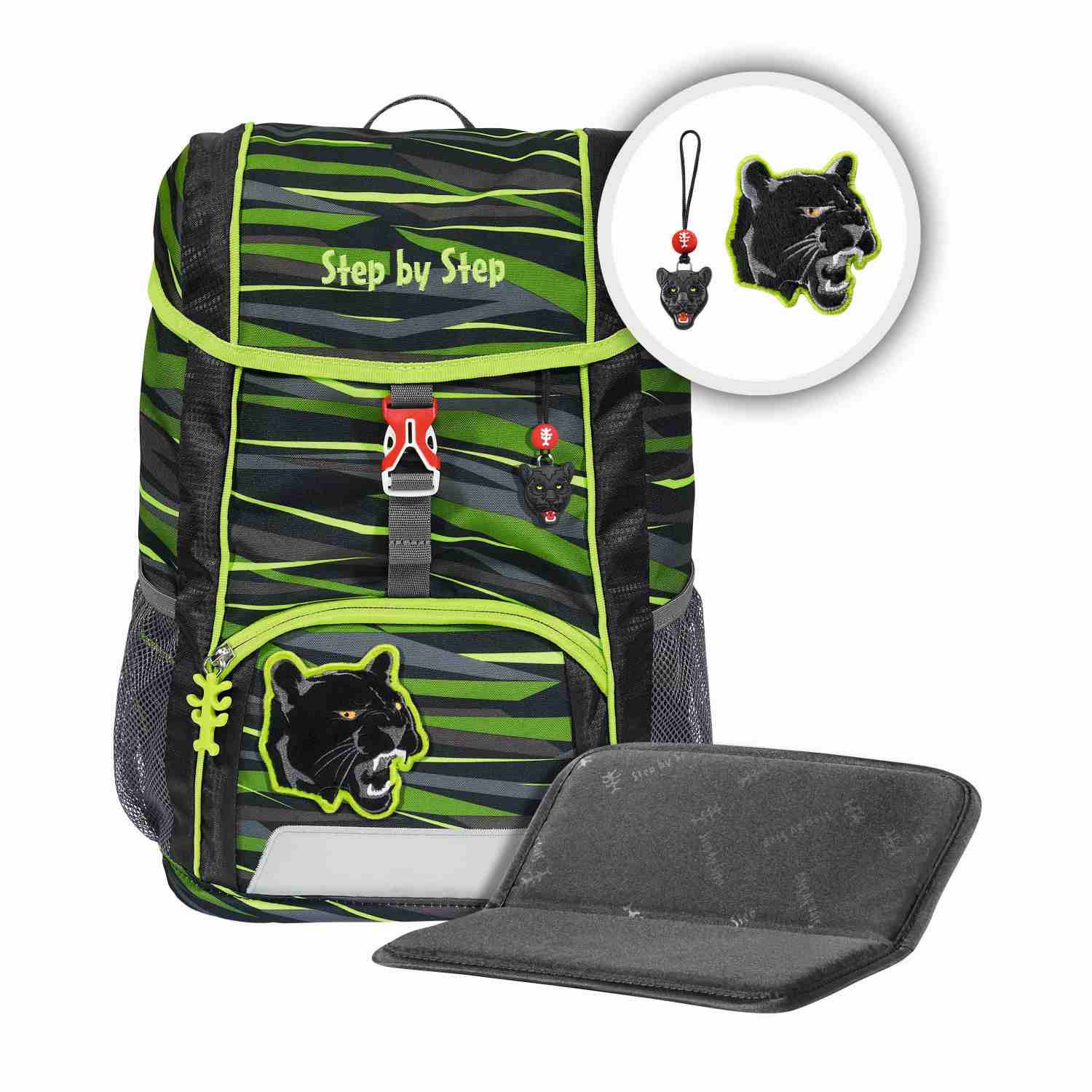 Step by Step KID Rucksack-Set "Wild Cat Chiko", 3-teilig