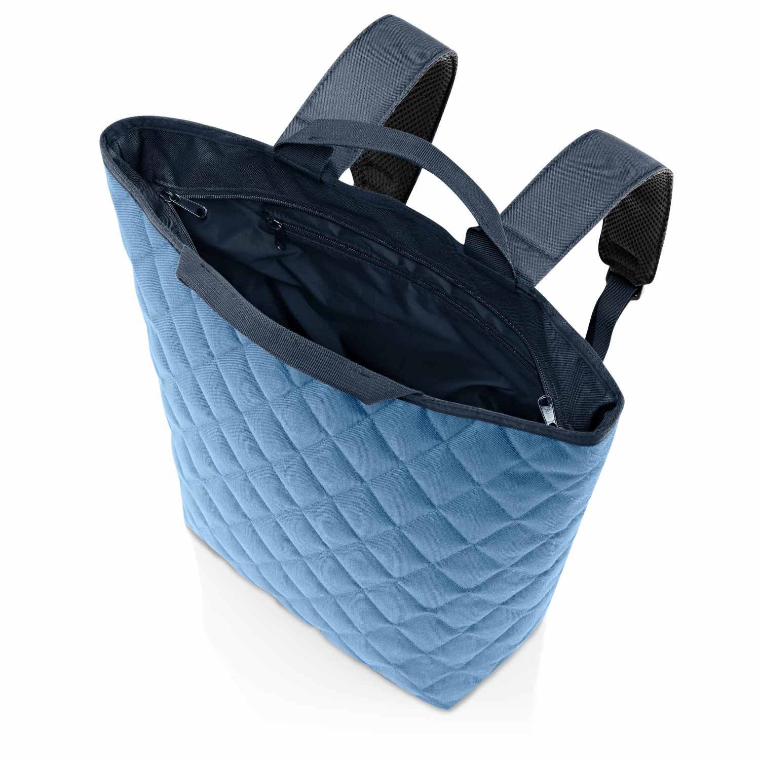 reisenthel shopper-backpack rhombus blue