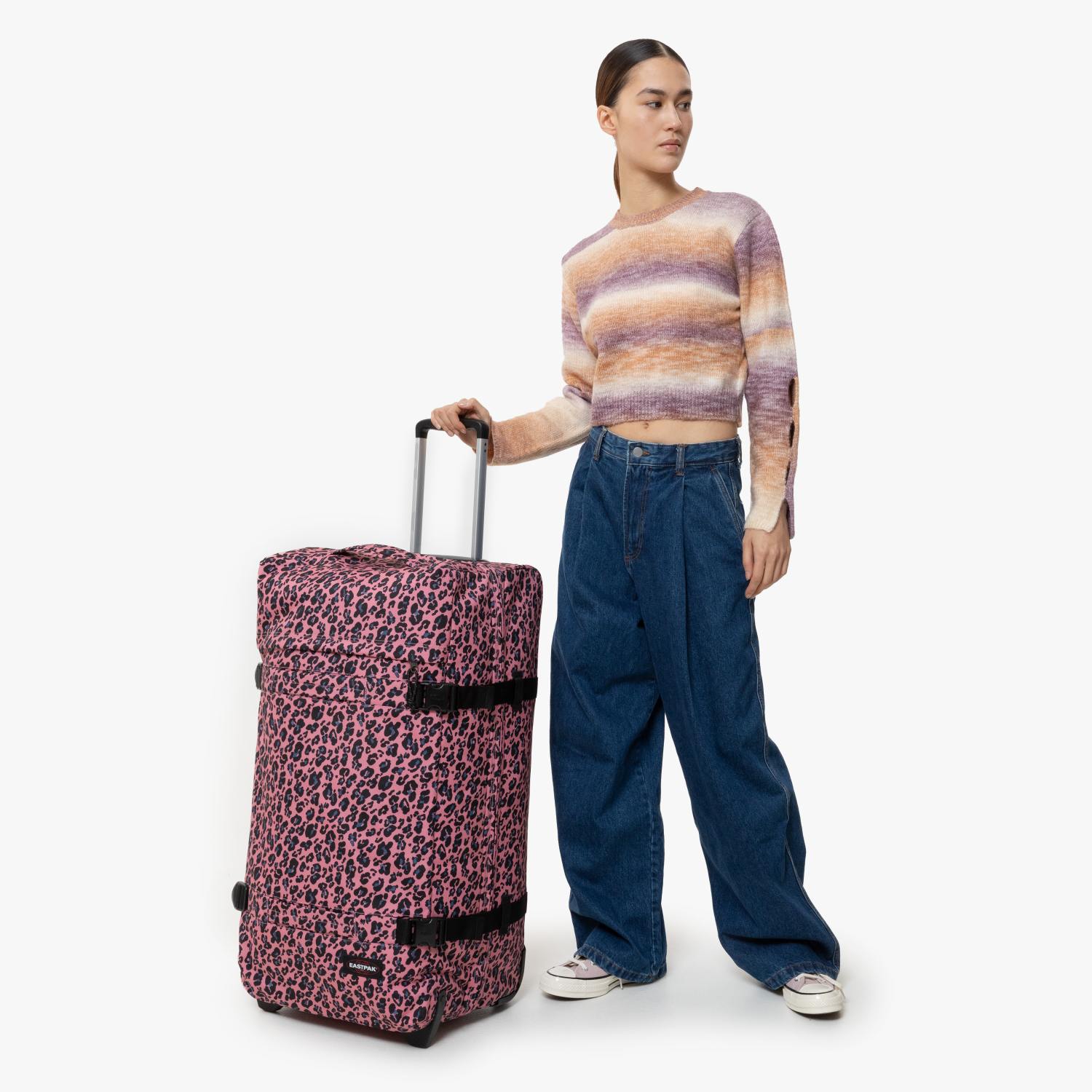 Eastpak Koffer TRANSIT'R L BEASTIMAL PINK