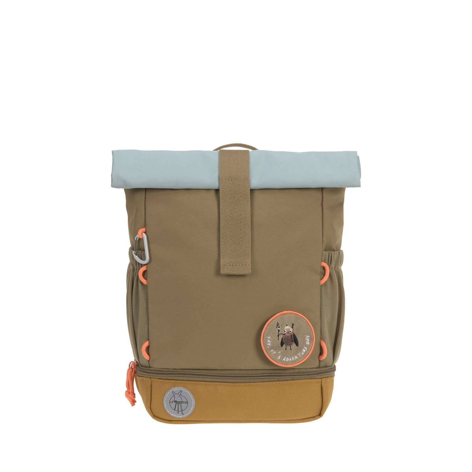 Lässig Kindergartenrucksack Rolltop Nature olive