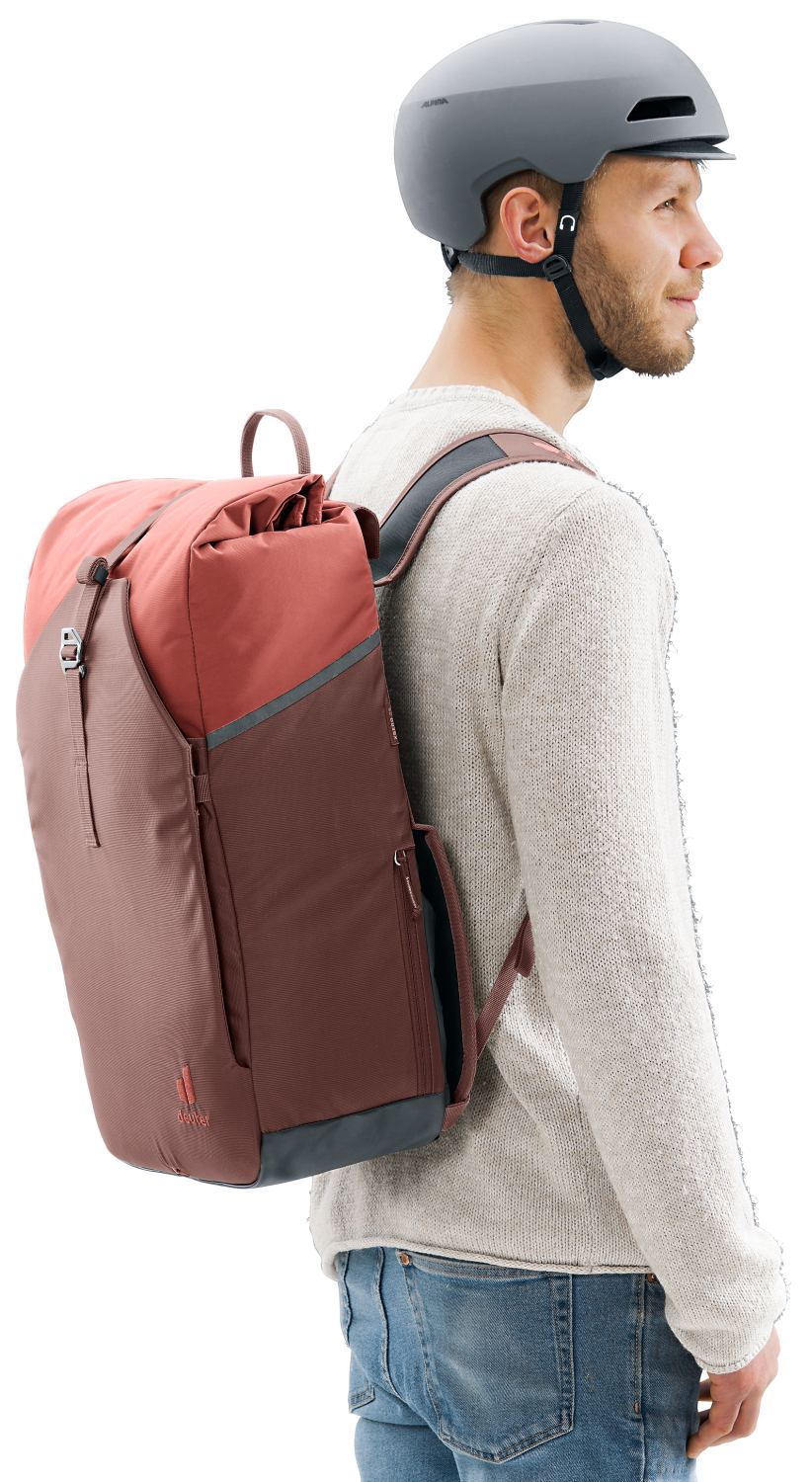 deuter Fahrradrucksack Xberg 25 raisin-caspia