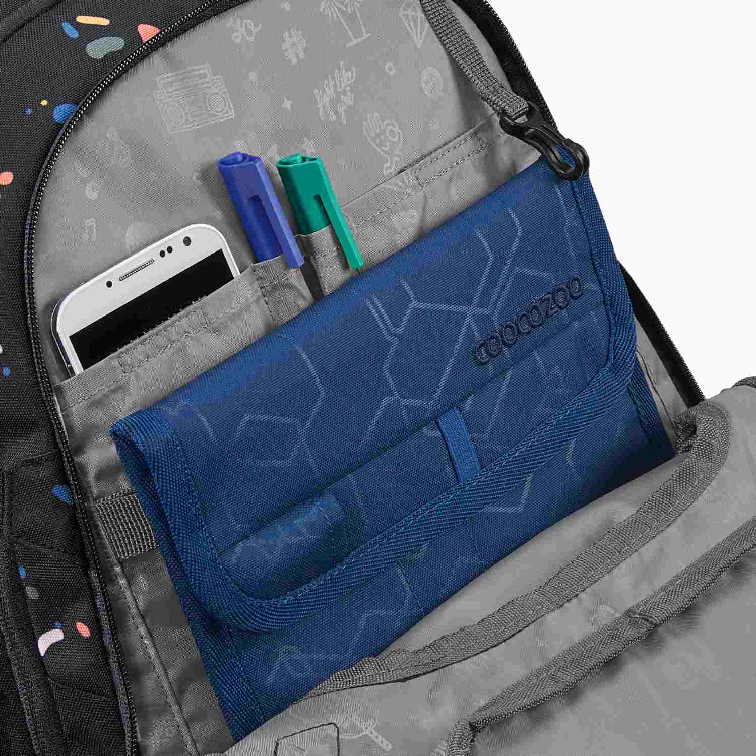 coocazoo Schulrucksack PORTER, Sprinkled Candy