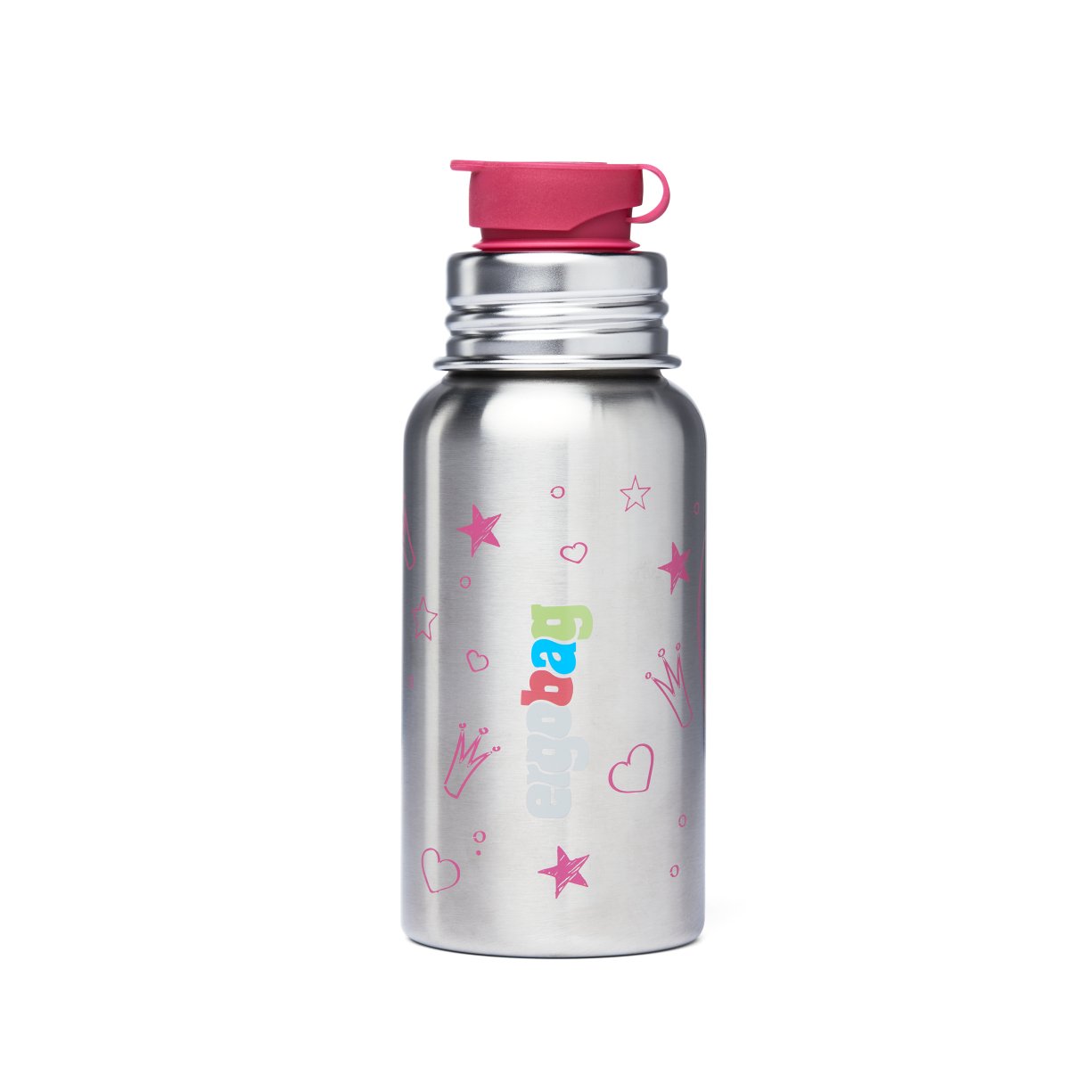 ergobag Edelstahl Trinkflasche Prinzessin