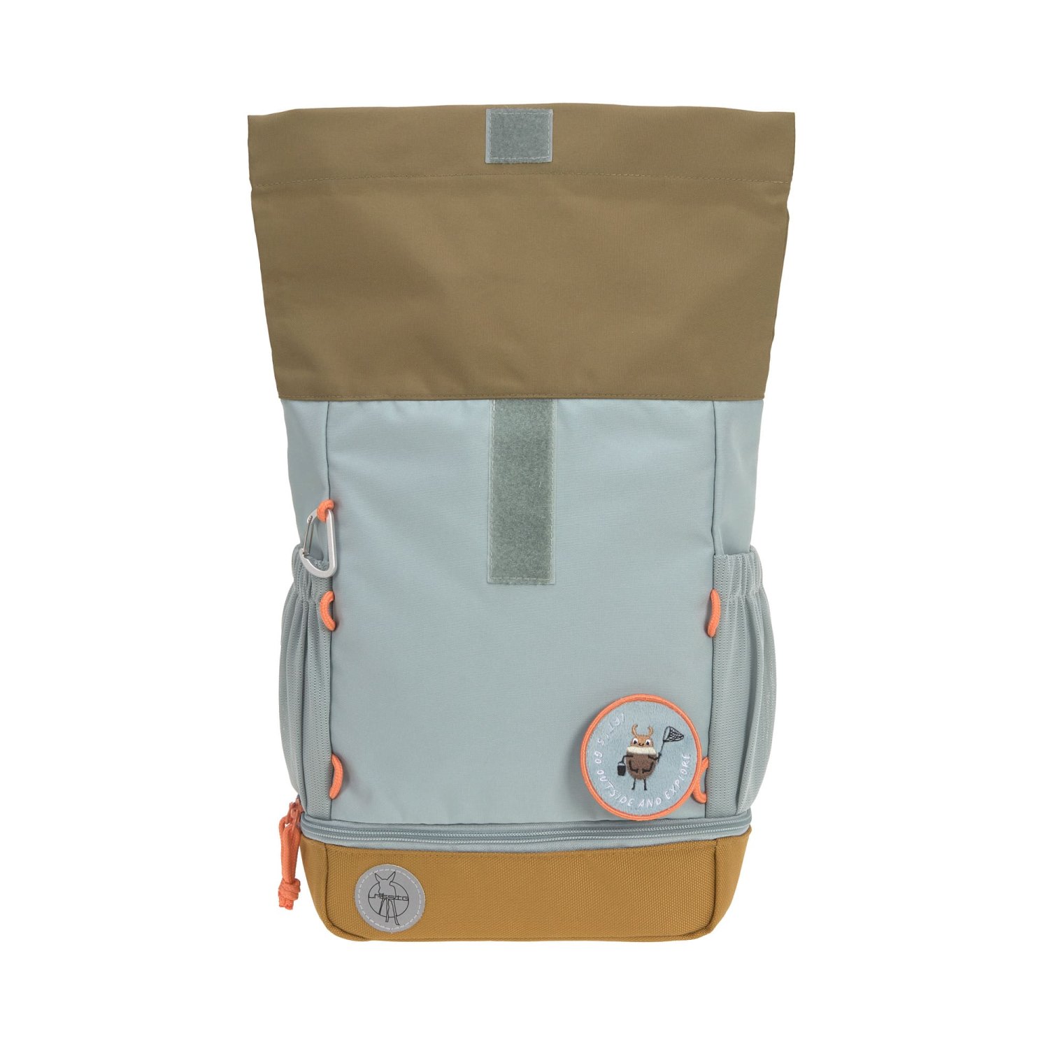 Lässig Kindergartenrucksack Rolltop Nature light blue