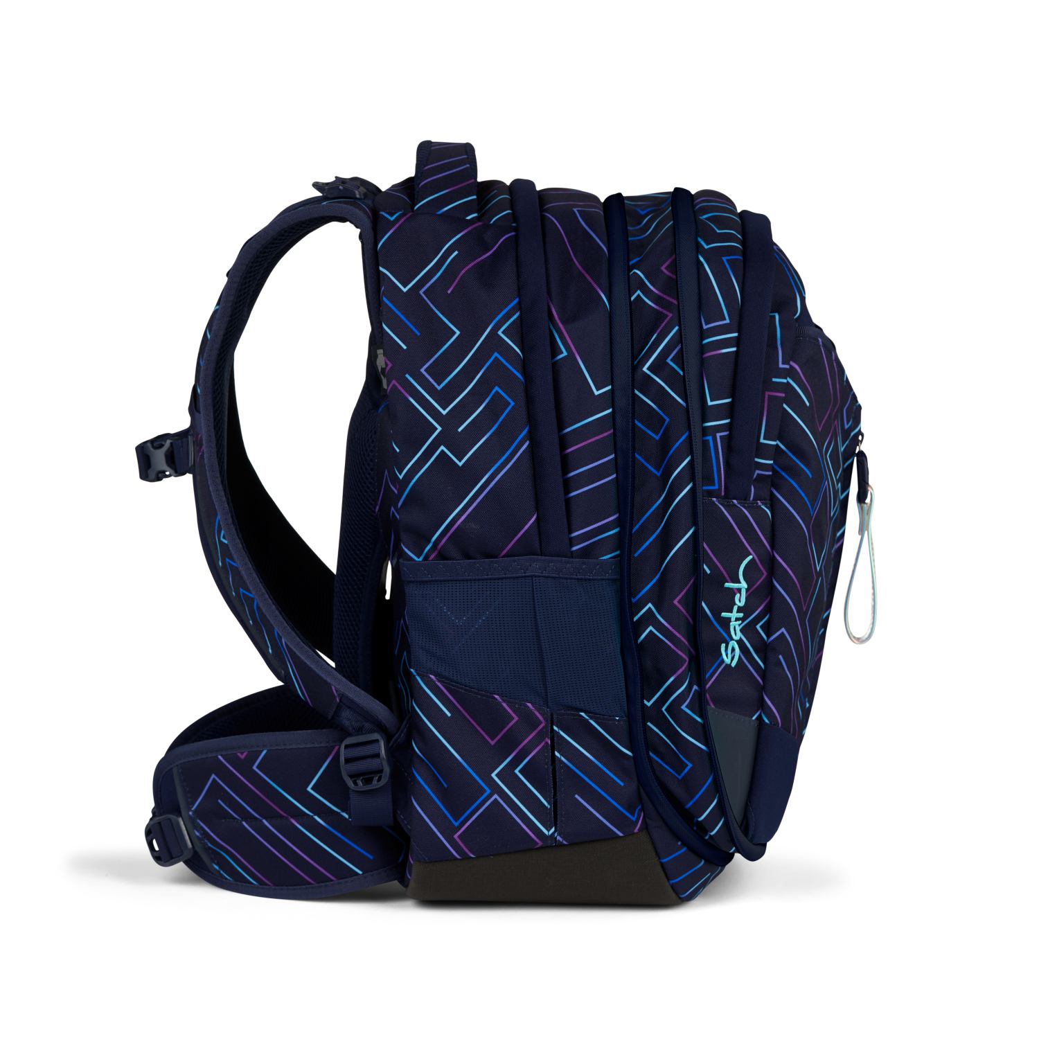 Satch match Schulrucksack Purple Laser