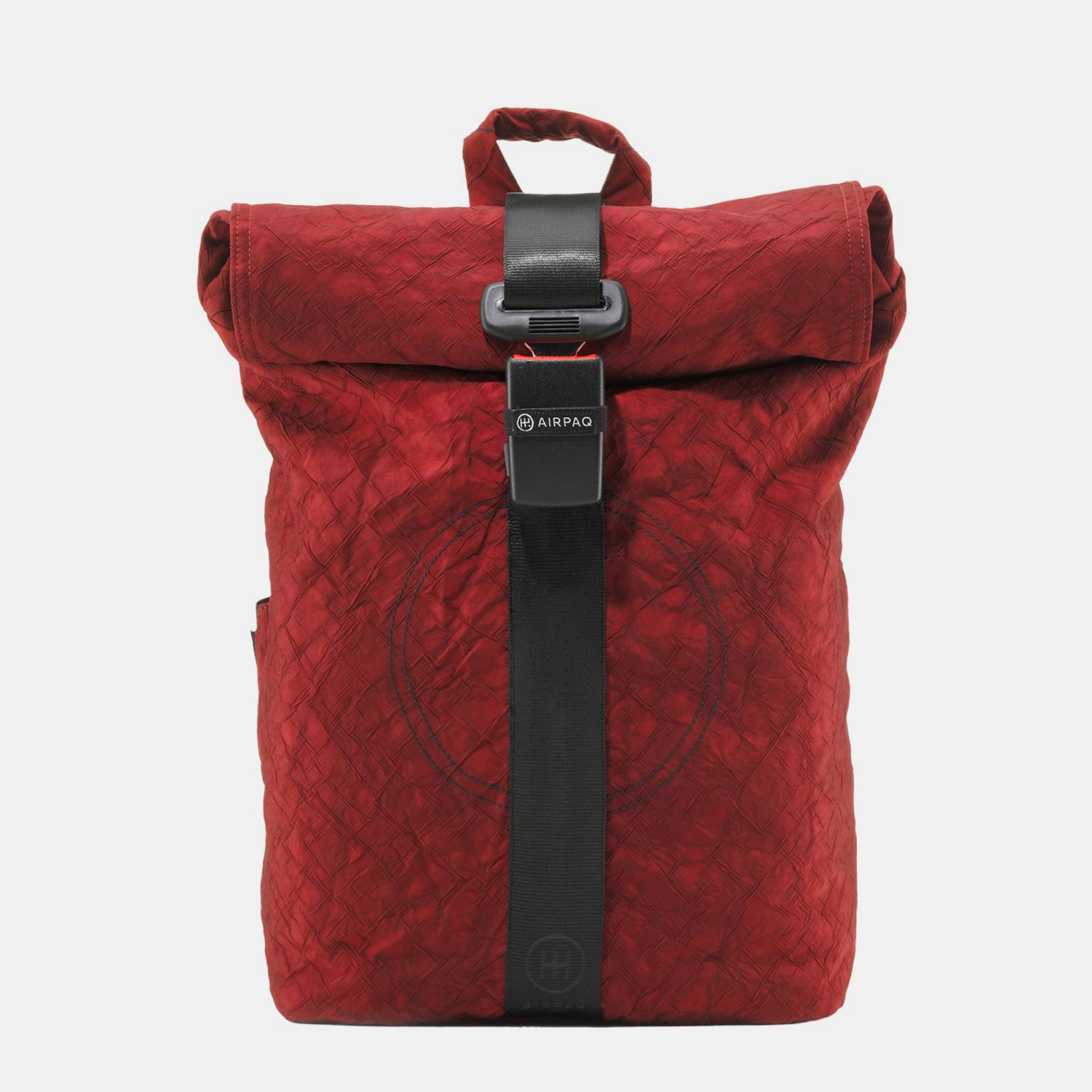 Airpaq Rucksack Rolltop Rot