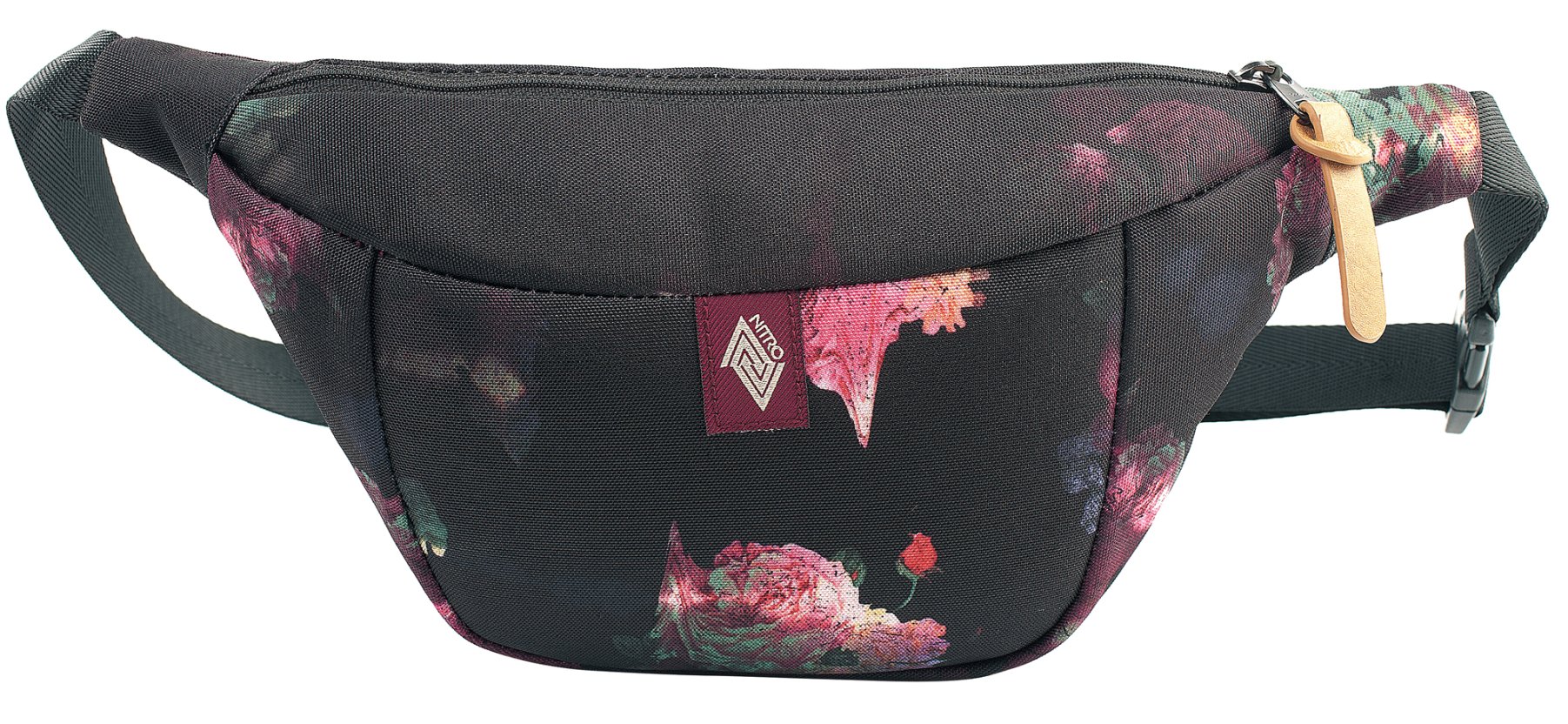 Nitro Bauchtasche HIP BAG BLACK ROSE multi