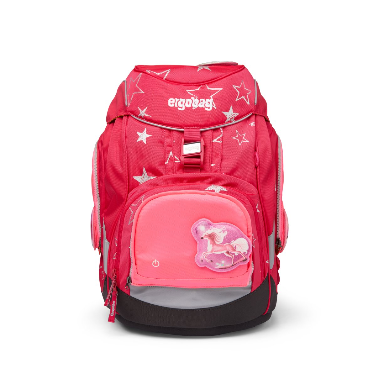 ergobag Fluo LED Zip Set Pink