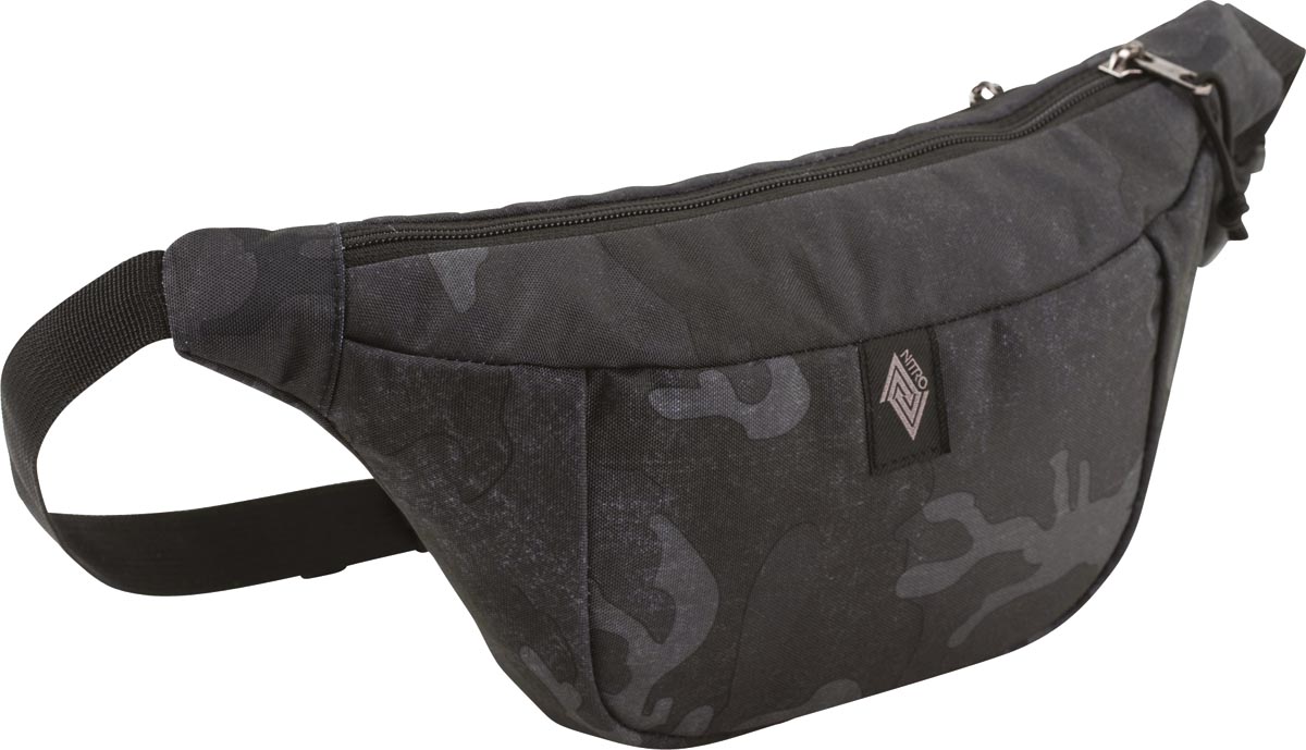 Nitro Bauchtasche HIP BAG FORGED CAMO schwarz