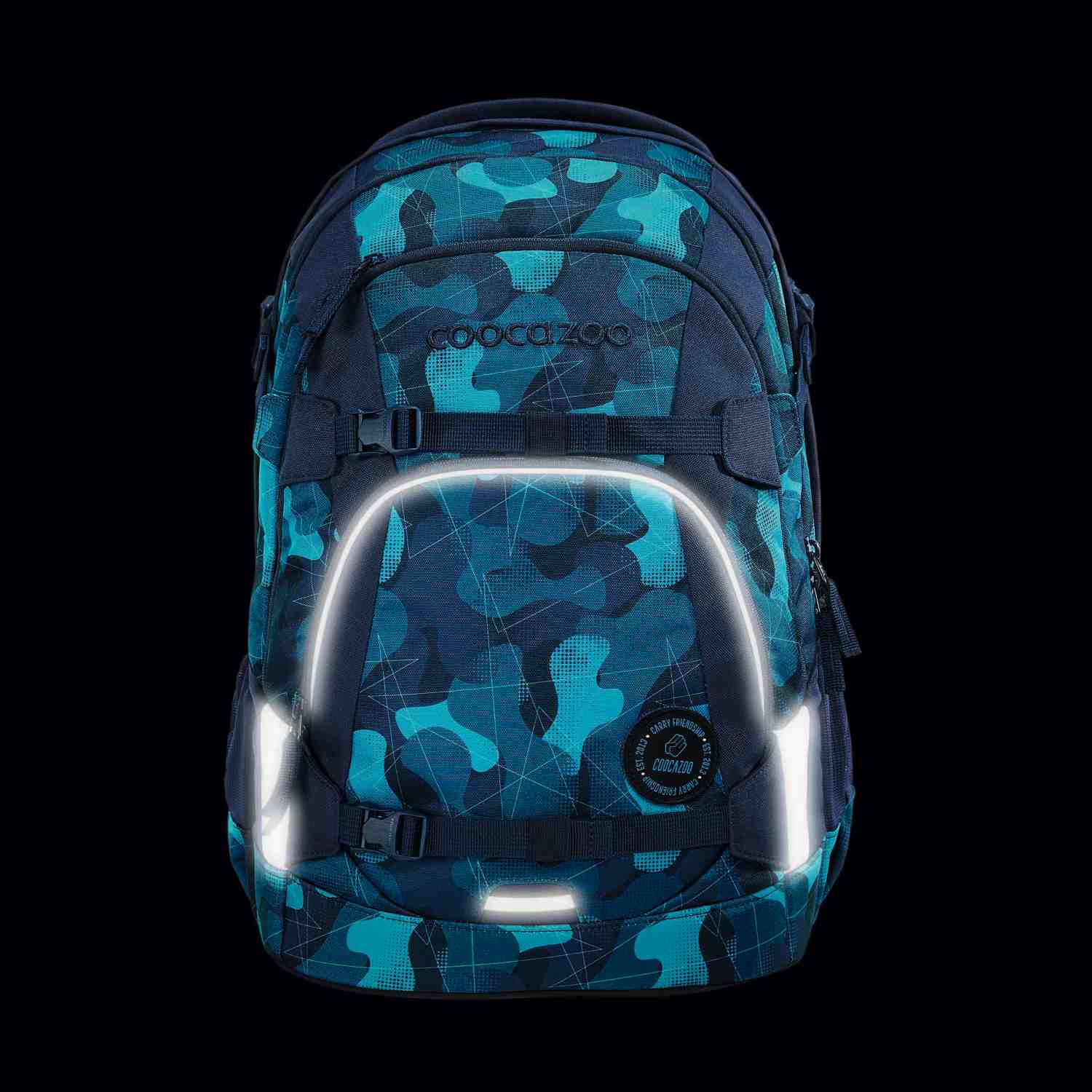 coocazoo Schulrucksack MATE, Cloudy Camou