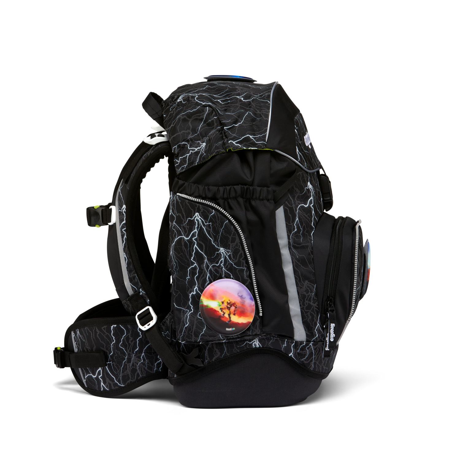 ergobag pack Schulrucksack-Set Super ReflektBär