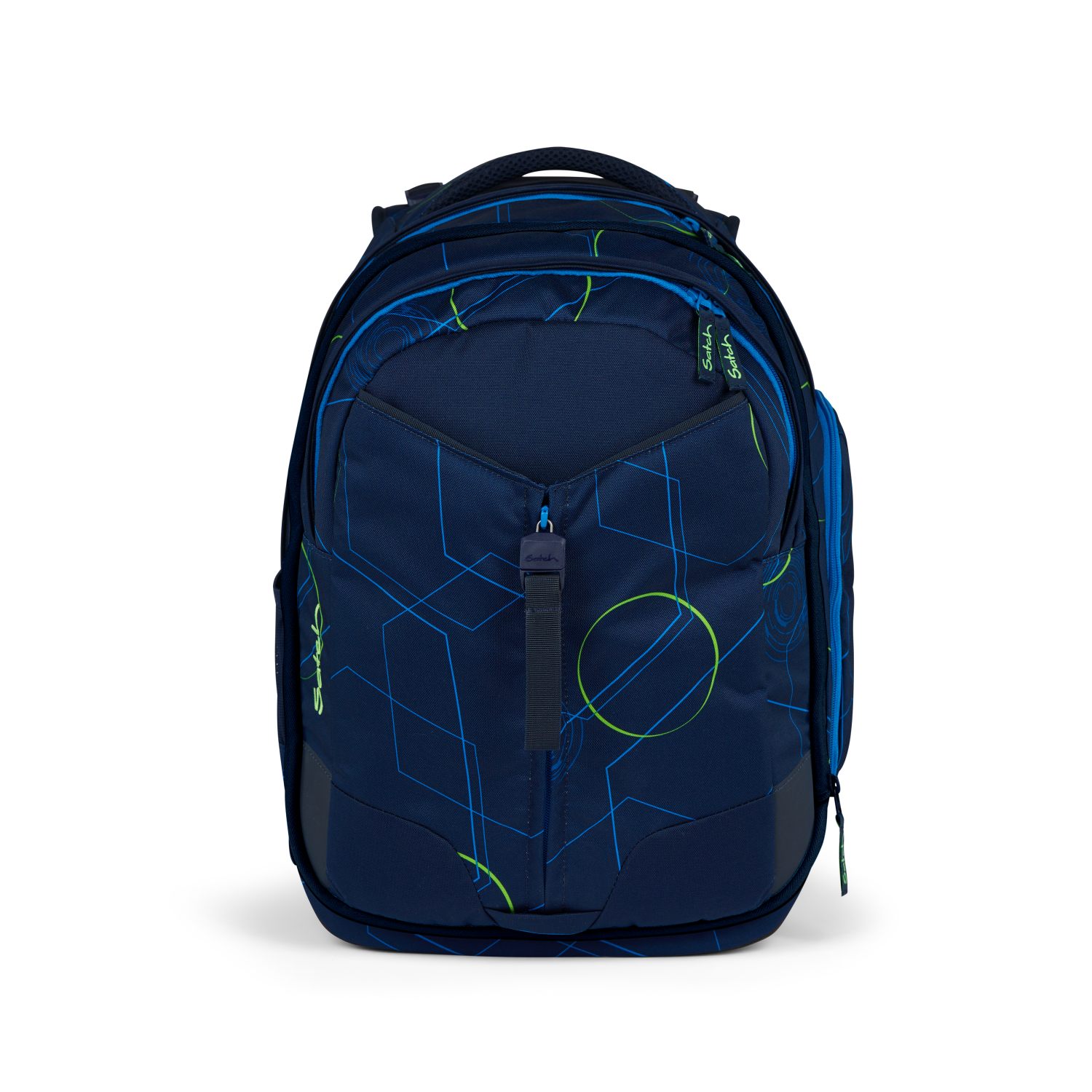 Satch match Schulrucksack Blue Tech