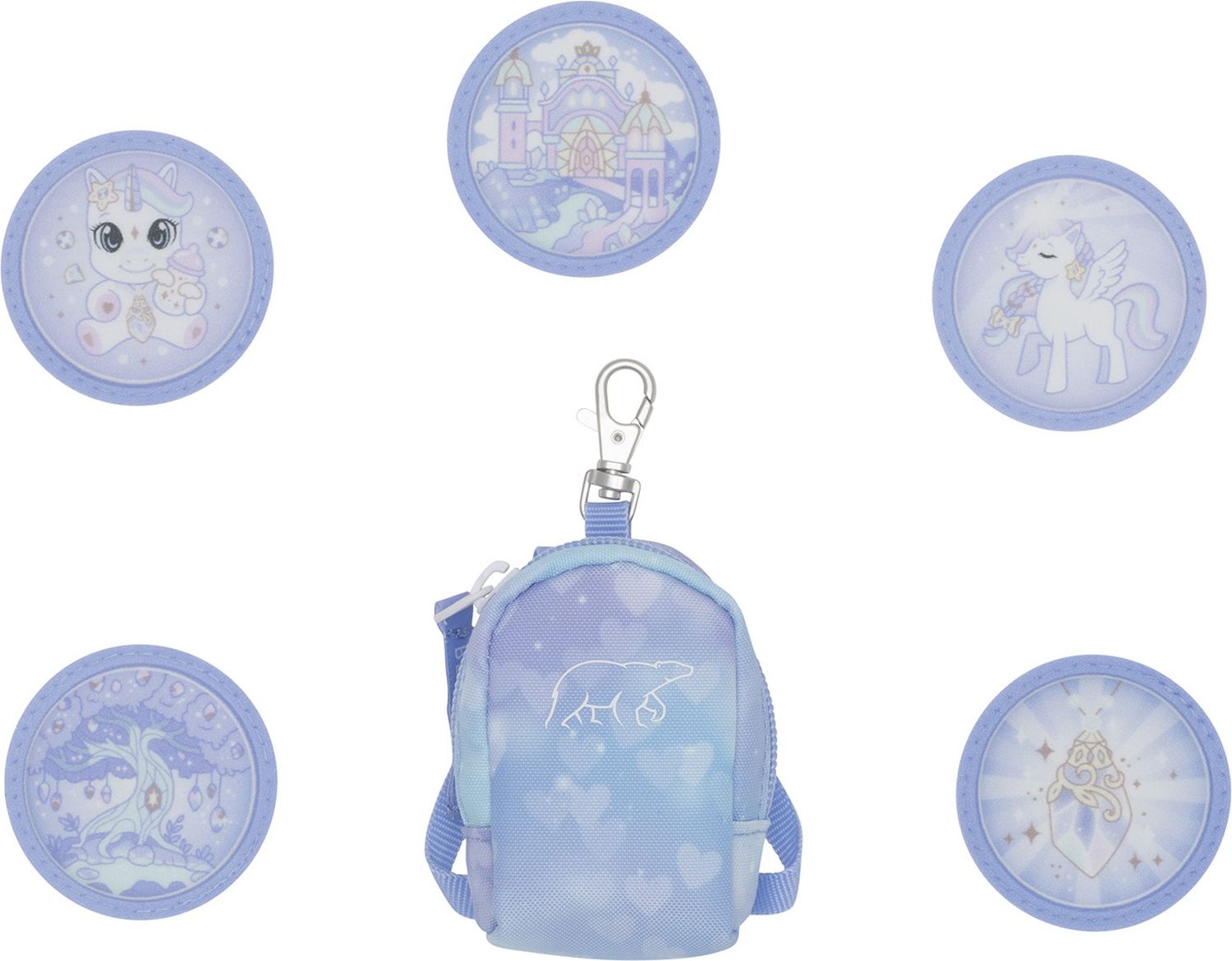 Beckmann Button bag Unicorn Princess Ice Blue