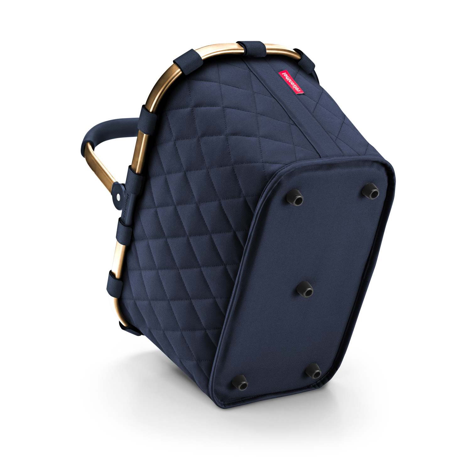 reisenthel Einkaufskorb carrybag frame rhombus midnight gold