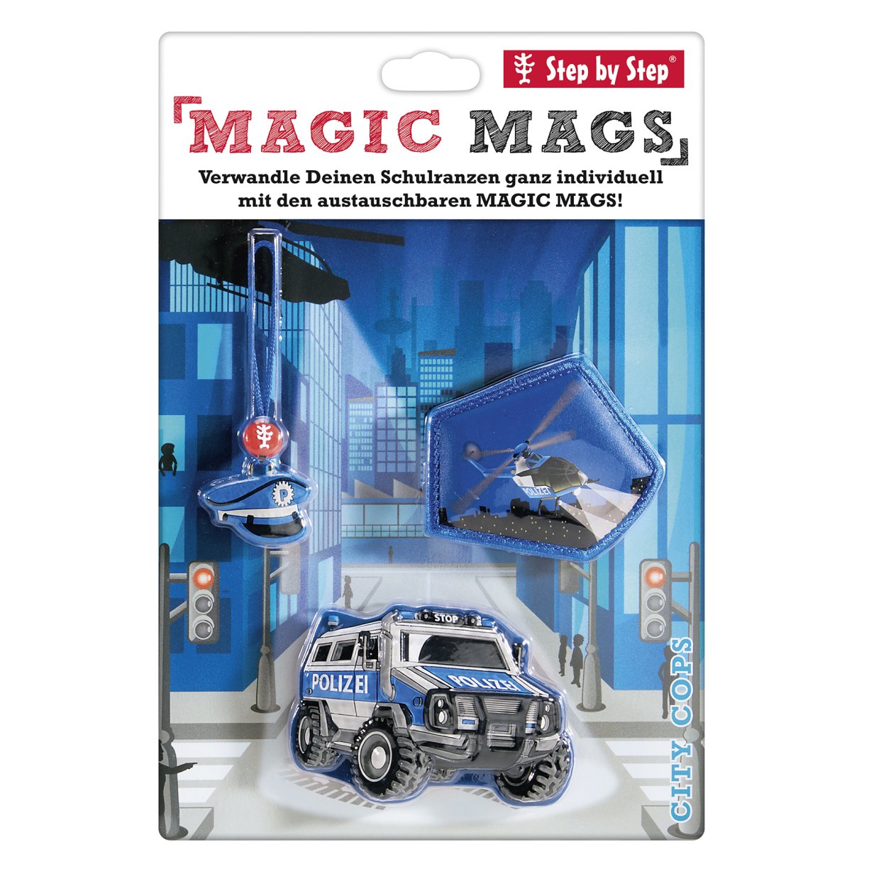 Step by Step MAGIC MAGS "Police Truck Diego"