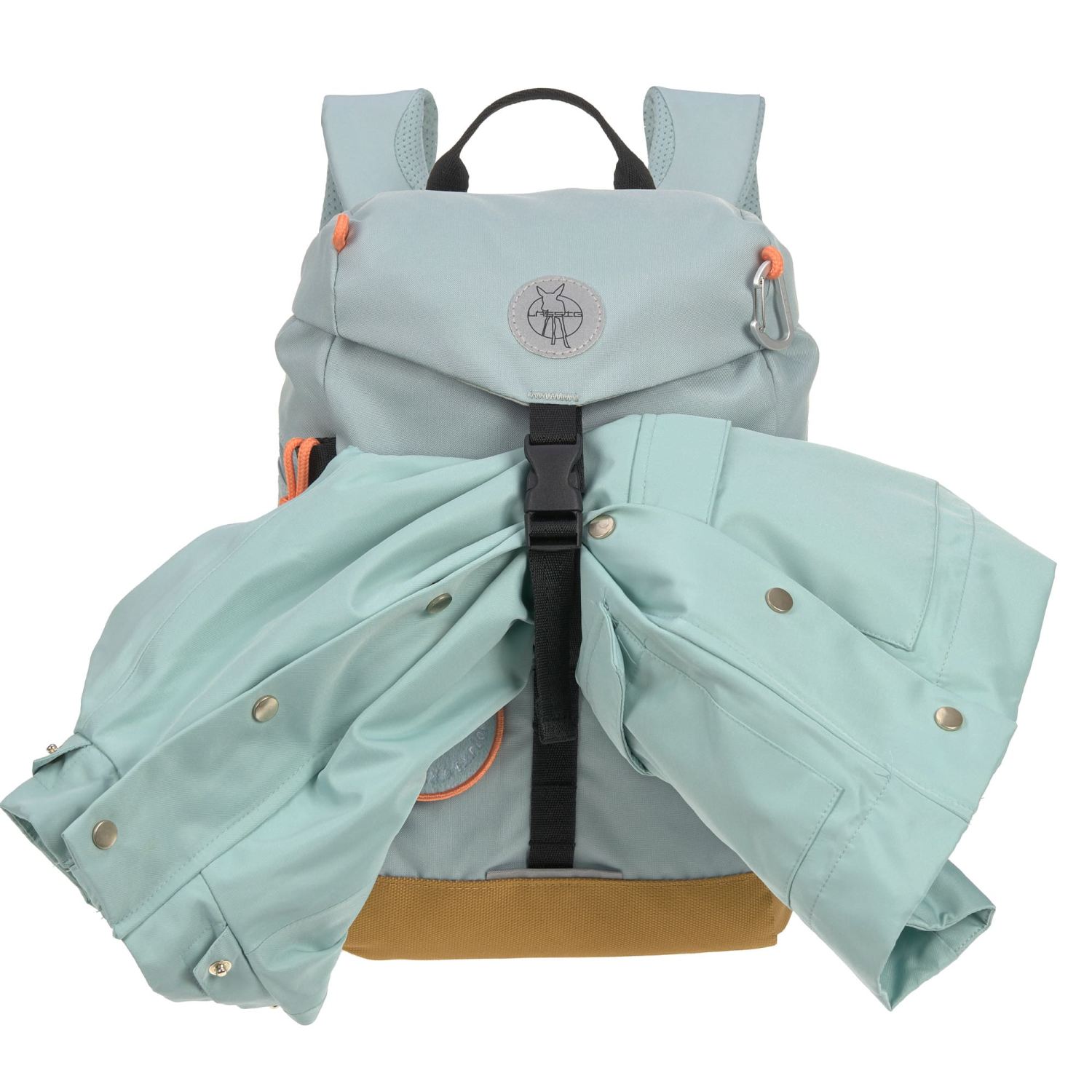 Lässig Kindergartenrucksack Outdoor - Nature, light blue