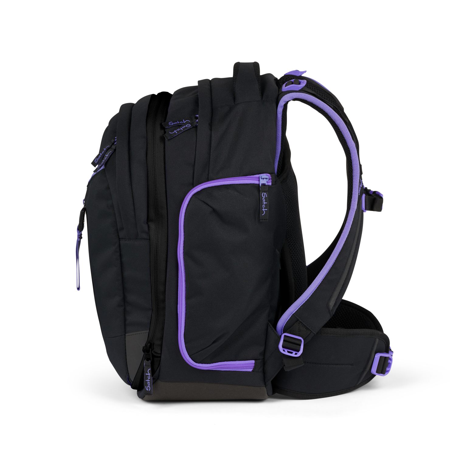 Satch match Schulrucksack Purple Phantom