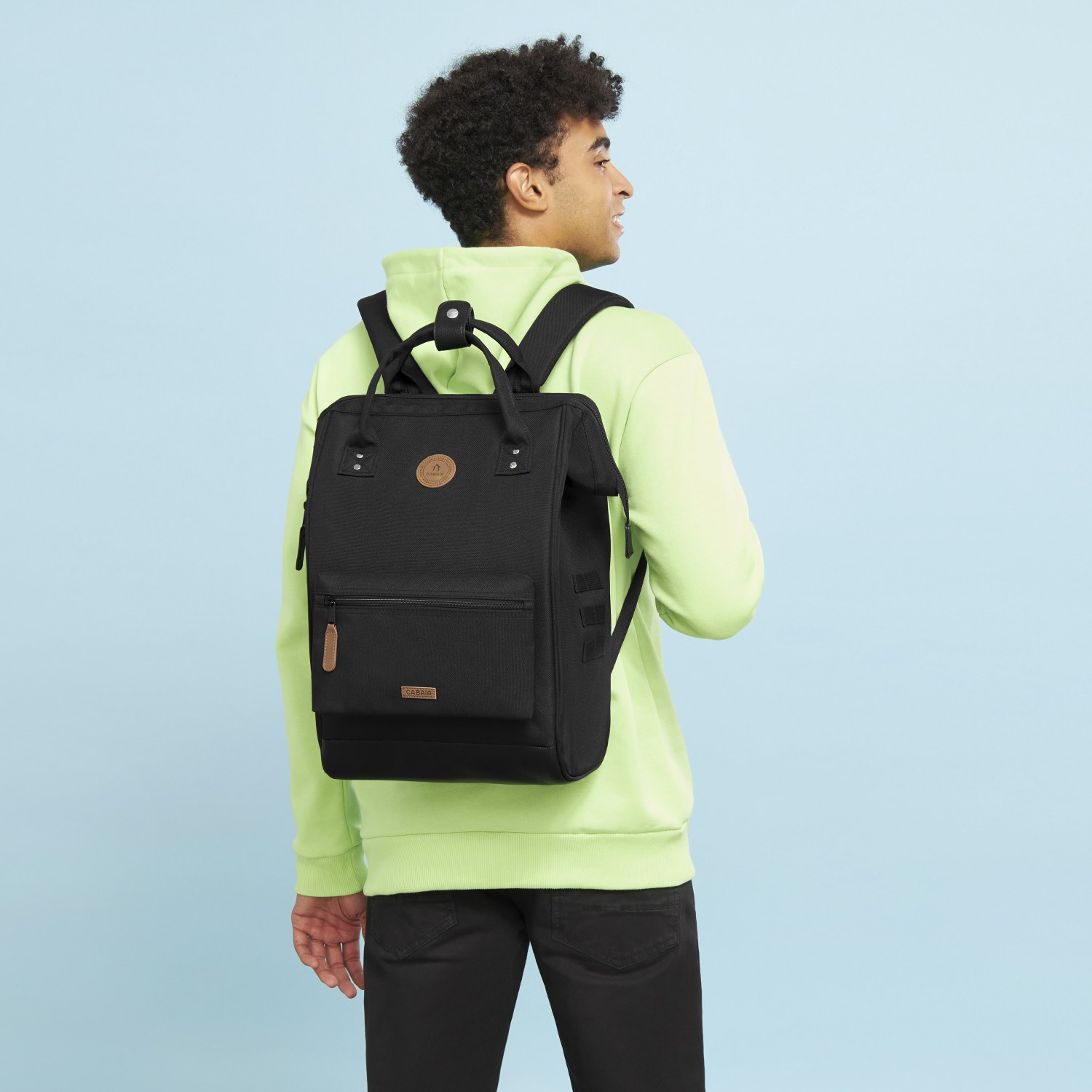 CABAIA Adventurer BERLIN Oxford Rucksack Large Black