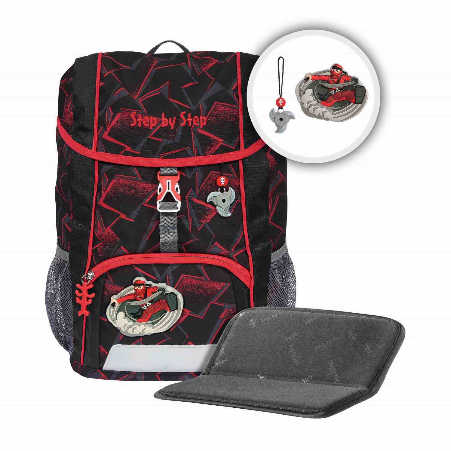 Step by Step KID Rucksack-Set "Ninja Yuma", 3-teilig