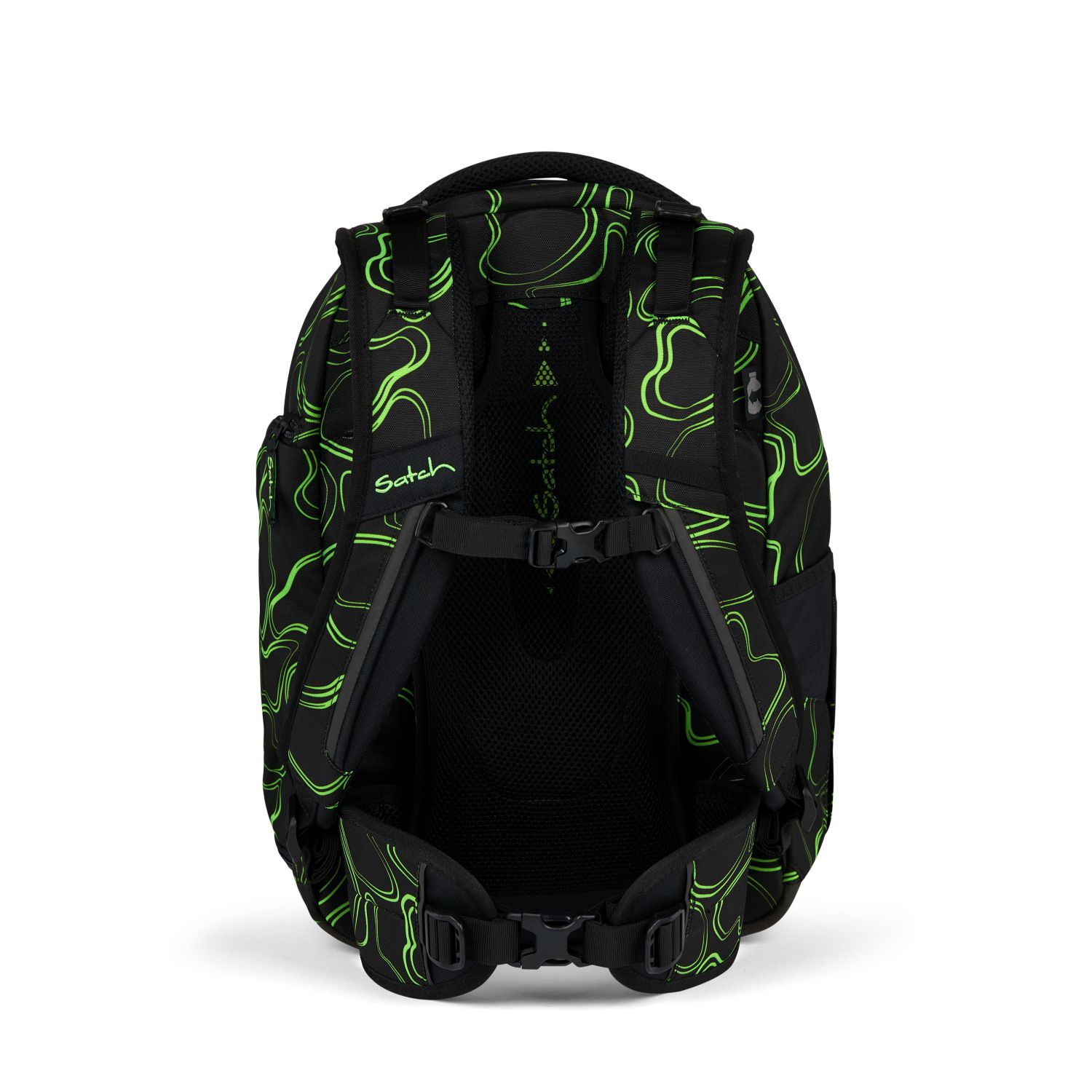 Satch match Schulrucksack Green Supreme