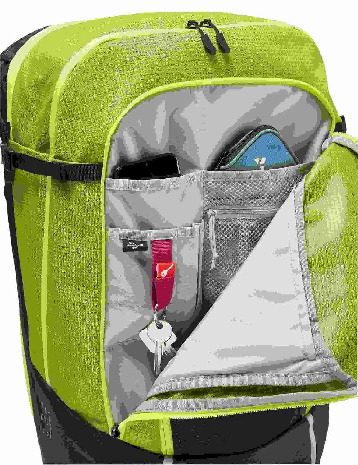 Vaude Fahrradrucksack Cycle 28 II Luminum, bright green, -