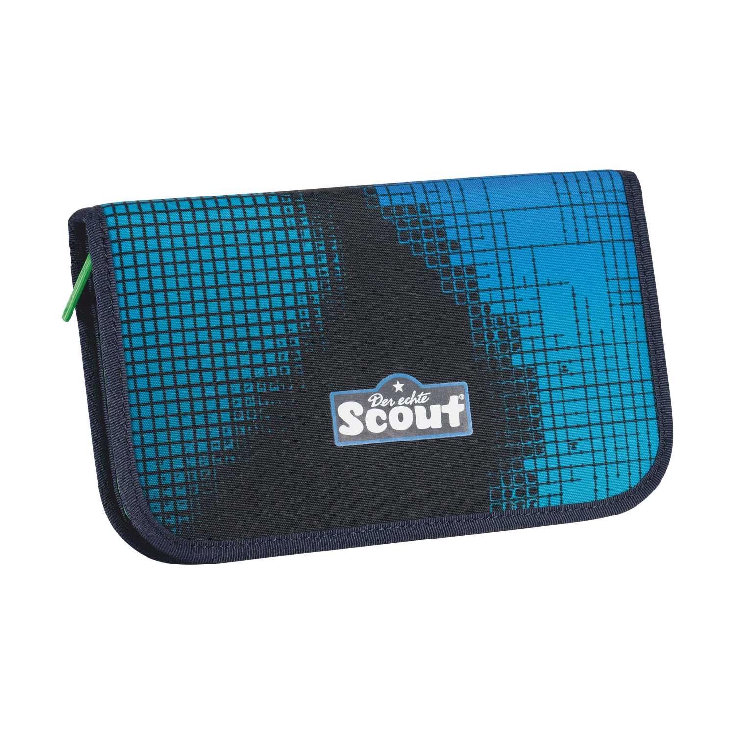 Scout Neo Schulranzen-Set 4 teilig Set Movie Star Blue Pixel