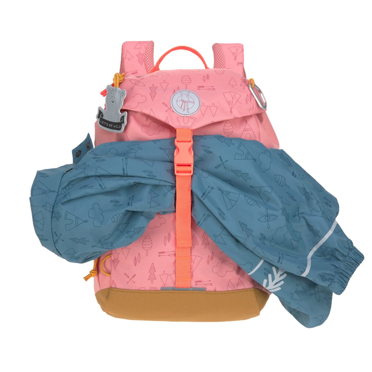 Lässig Kindergartenrucksack - Mini Backpack, Adventure rose