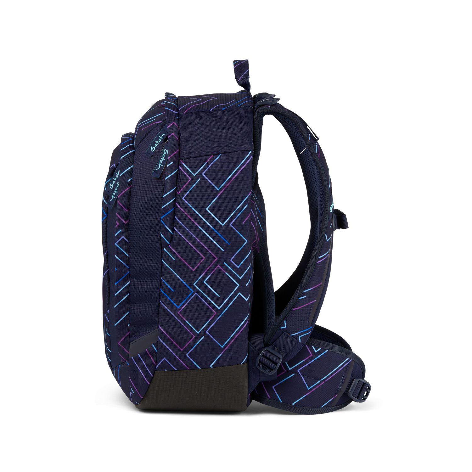 Satch Air Schulrucksack Purple Laser