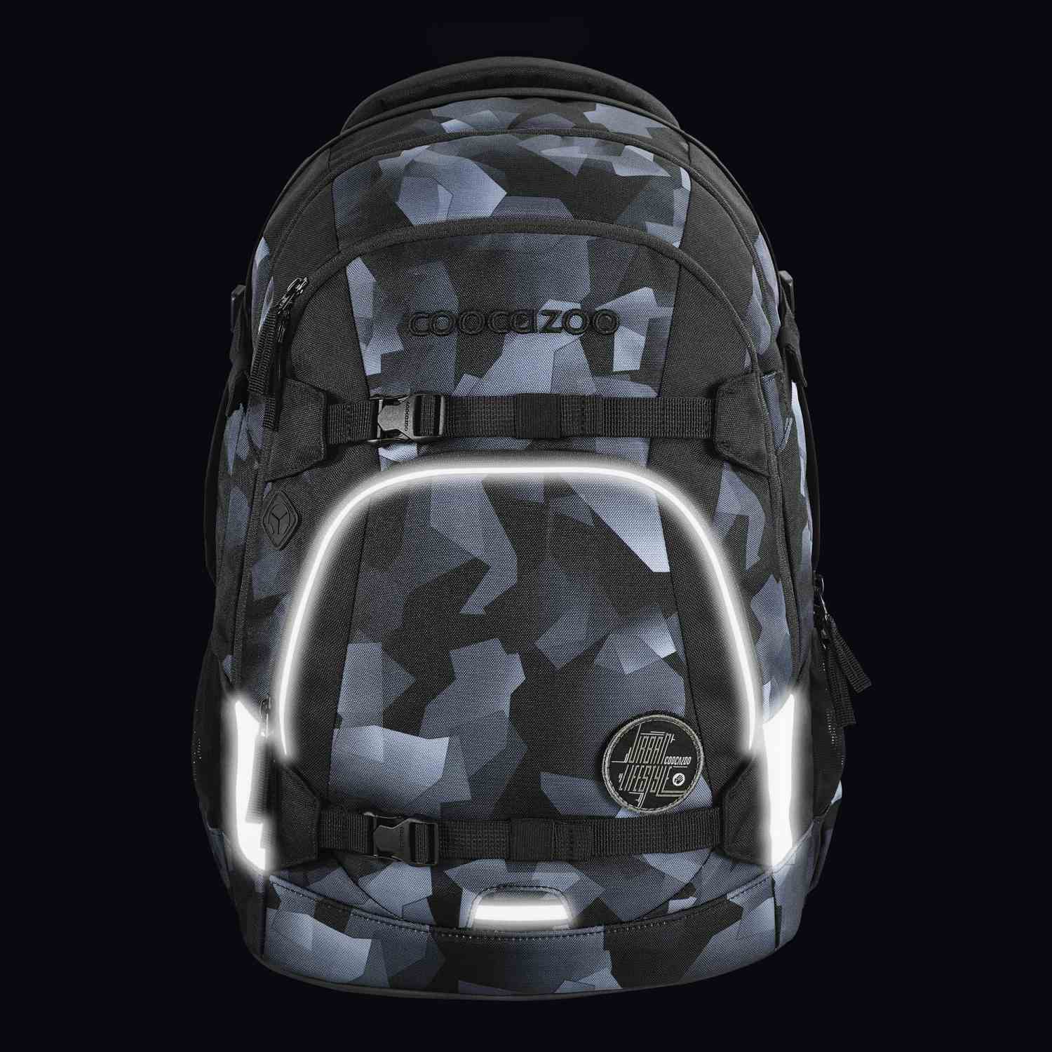 coocazoo Schulrucksack MATE, Grey Rocks