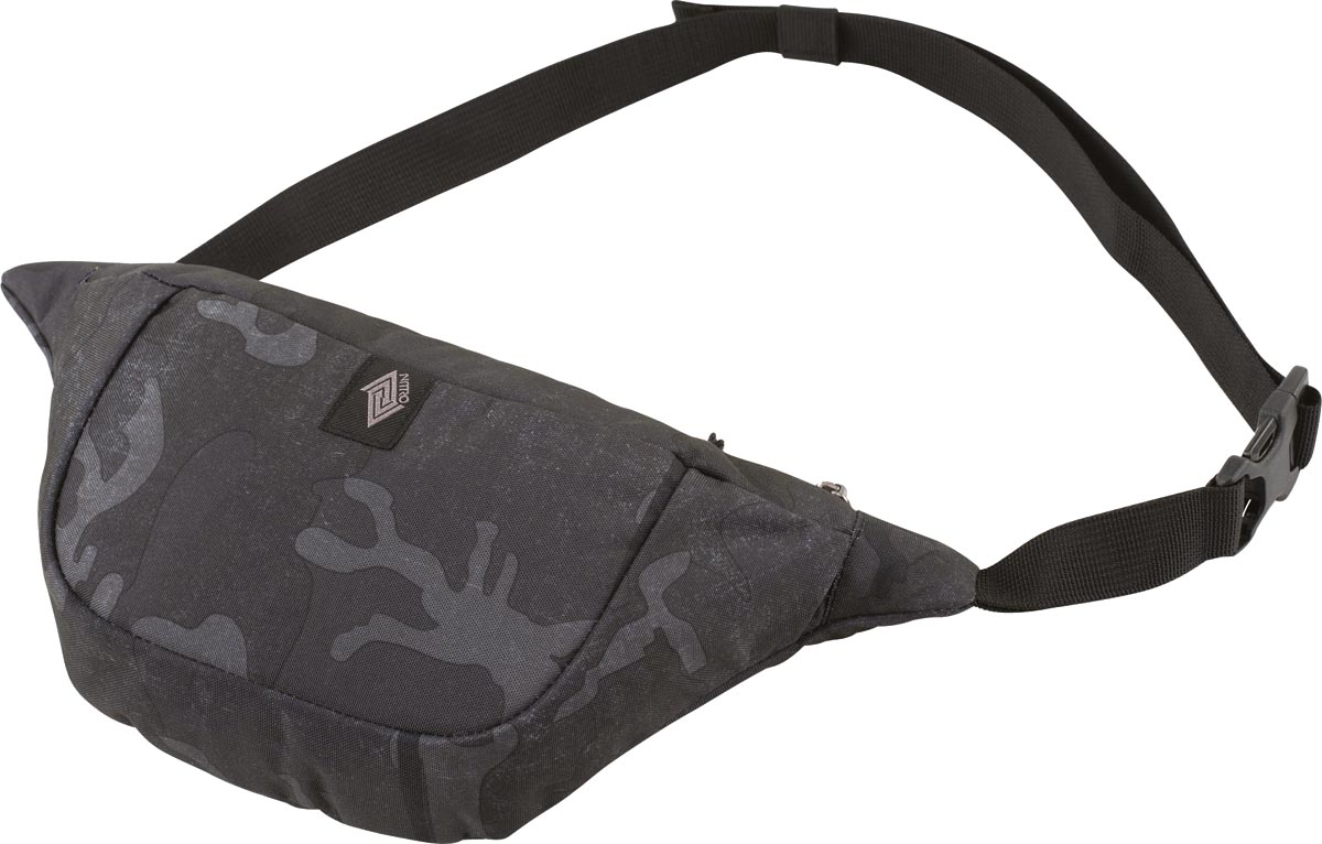 Nitro Bauchtasche HIP BAG FORGED CAMO schwarz