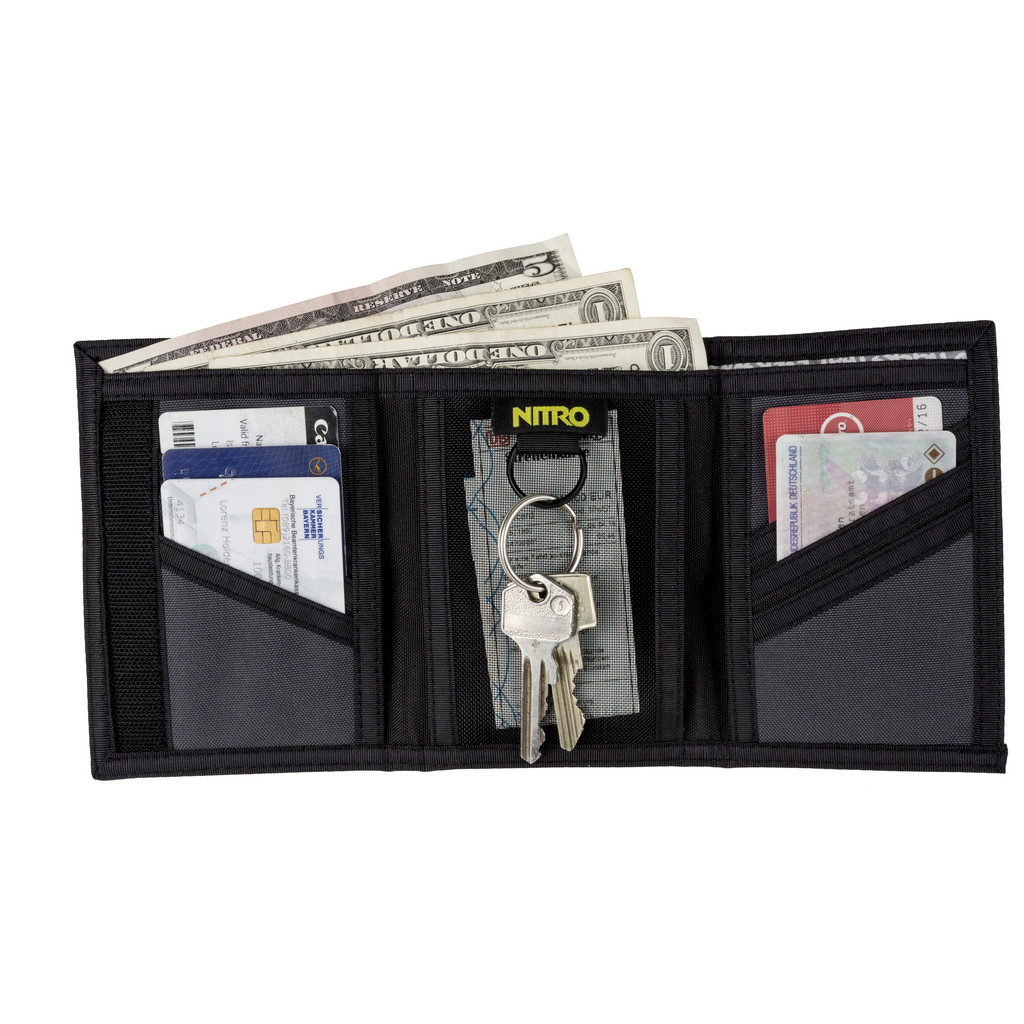 Nitro Geldbeutel WALLET BLACK schwarz