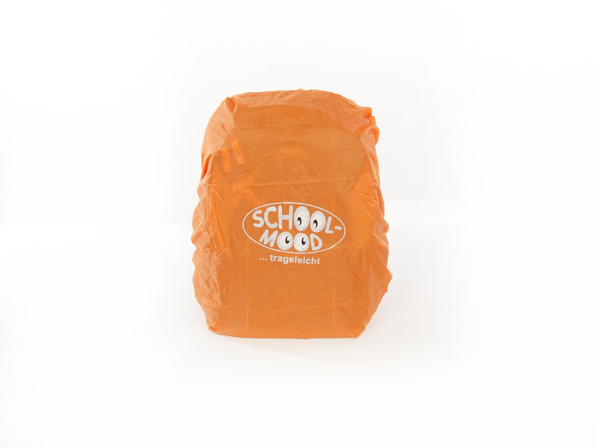 School Mood Regenhaube orange