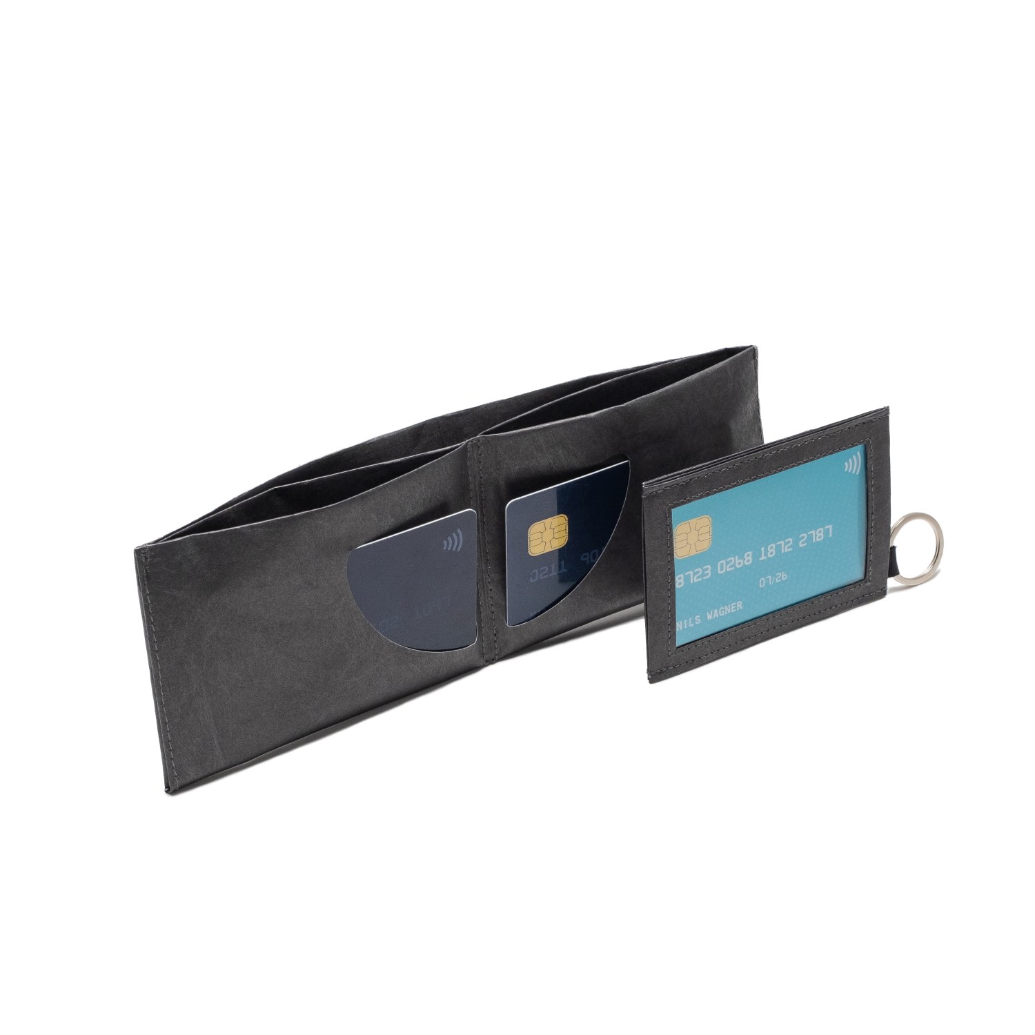 paprcuts Portemonnaie RFID Secure Pro - Just Black