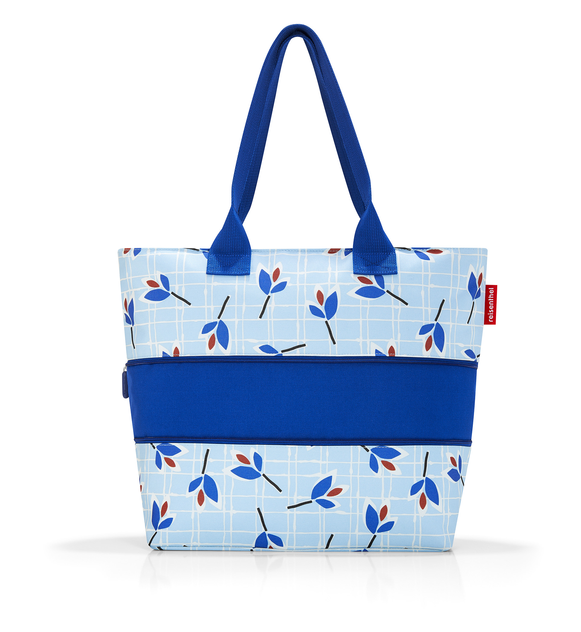 reisenthel Einkaufstasche shopper e1 leaves blue