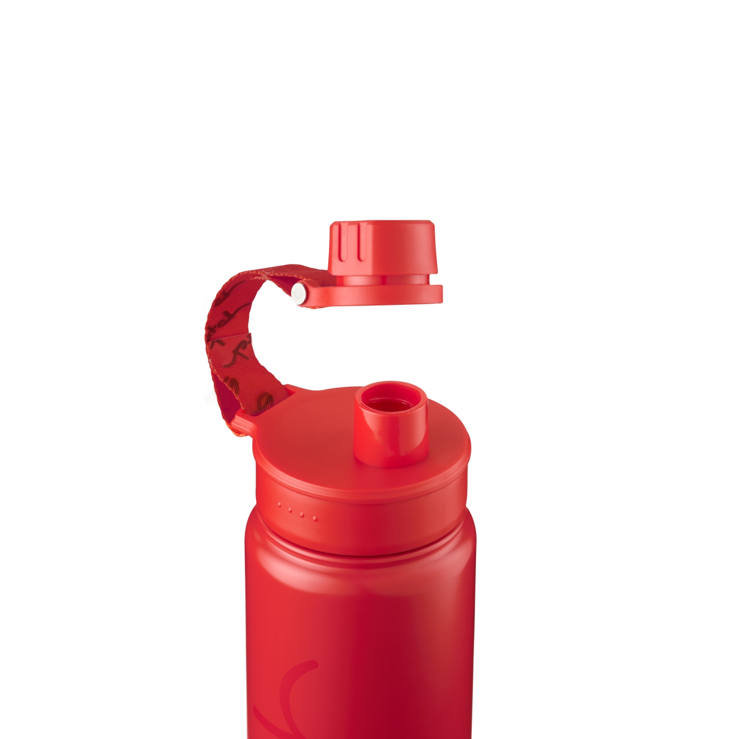 Satch Thermo Edelstahl-Trinkflasche red steel