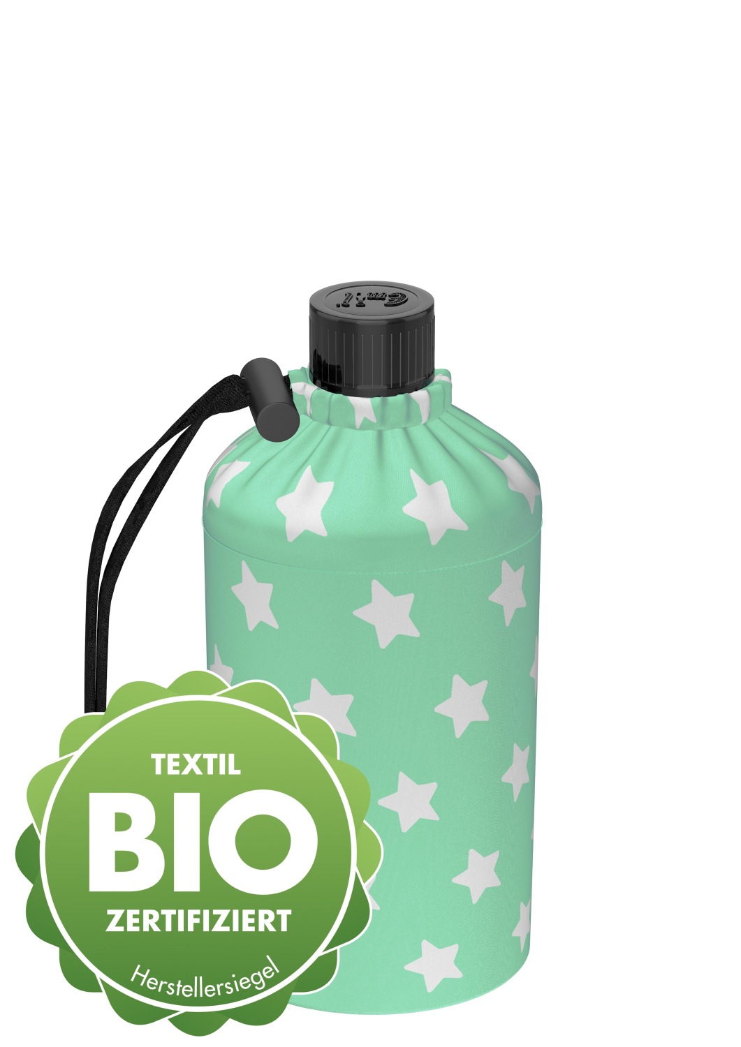 Emil Trinkflasche 0,3l - BIO-Sterne Mint