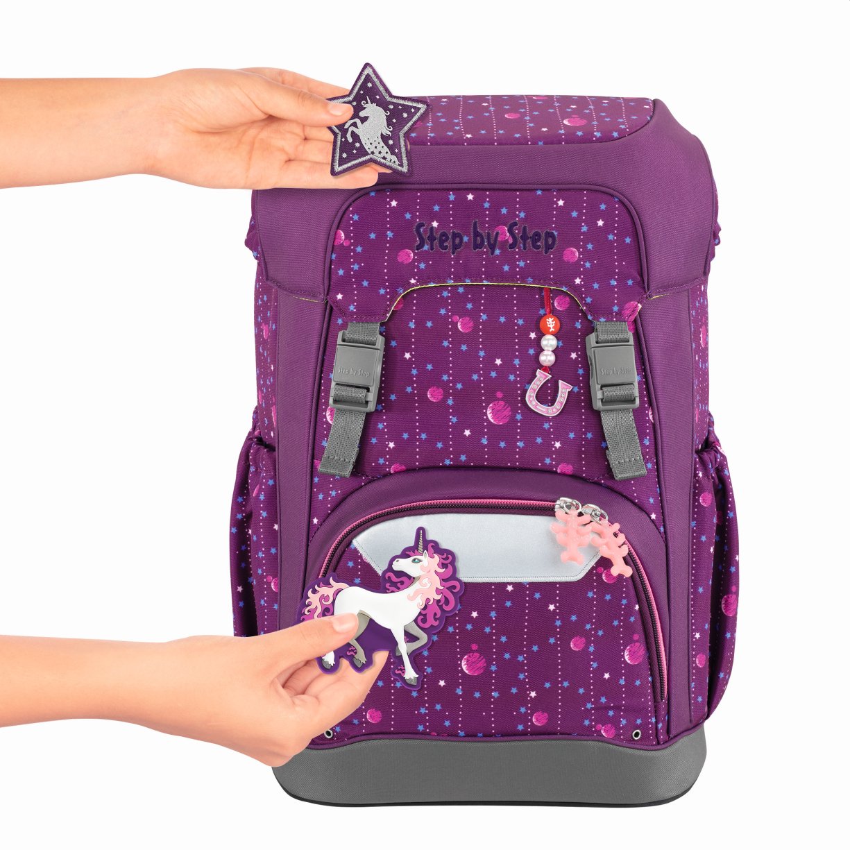 Step by Step GIANT Schulrucksack-Set "Dreamy Unicorn Nuala", 5-teilig