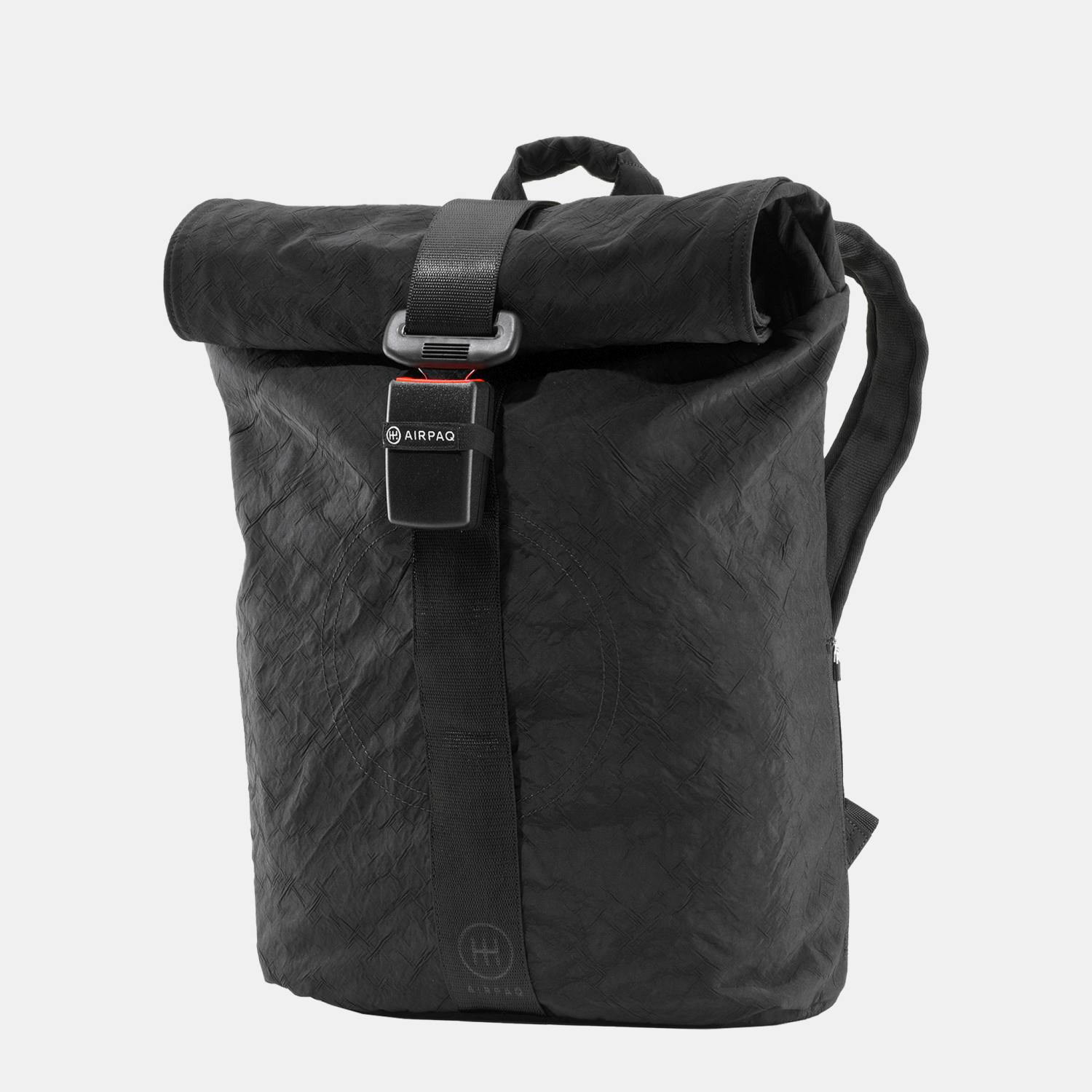 Airpaq Rucksack Rolltop Schwarz