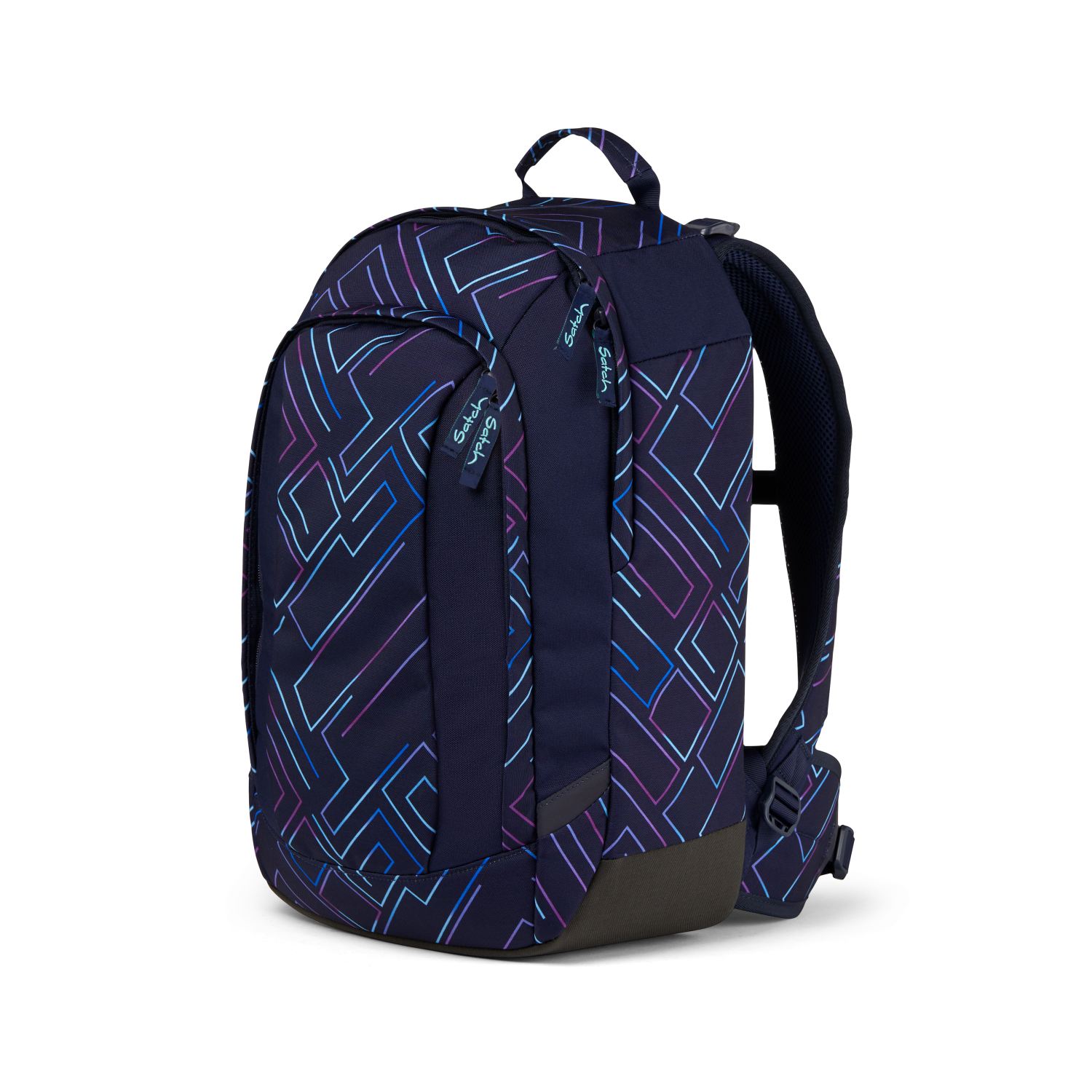 Satch Air Schulrucksack Purple Laser