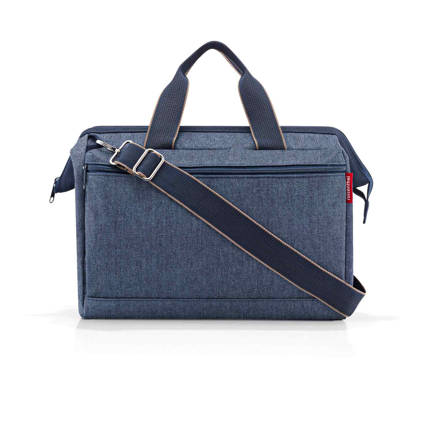 reisenthel Reisetasche allrounder S pocket herringbone dark blue