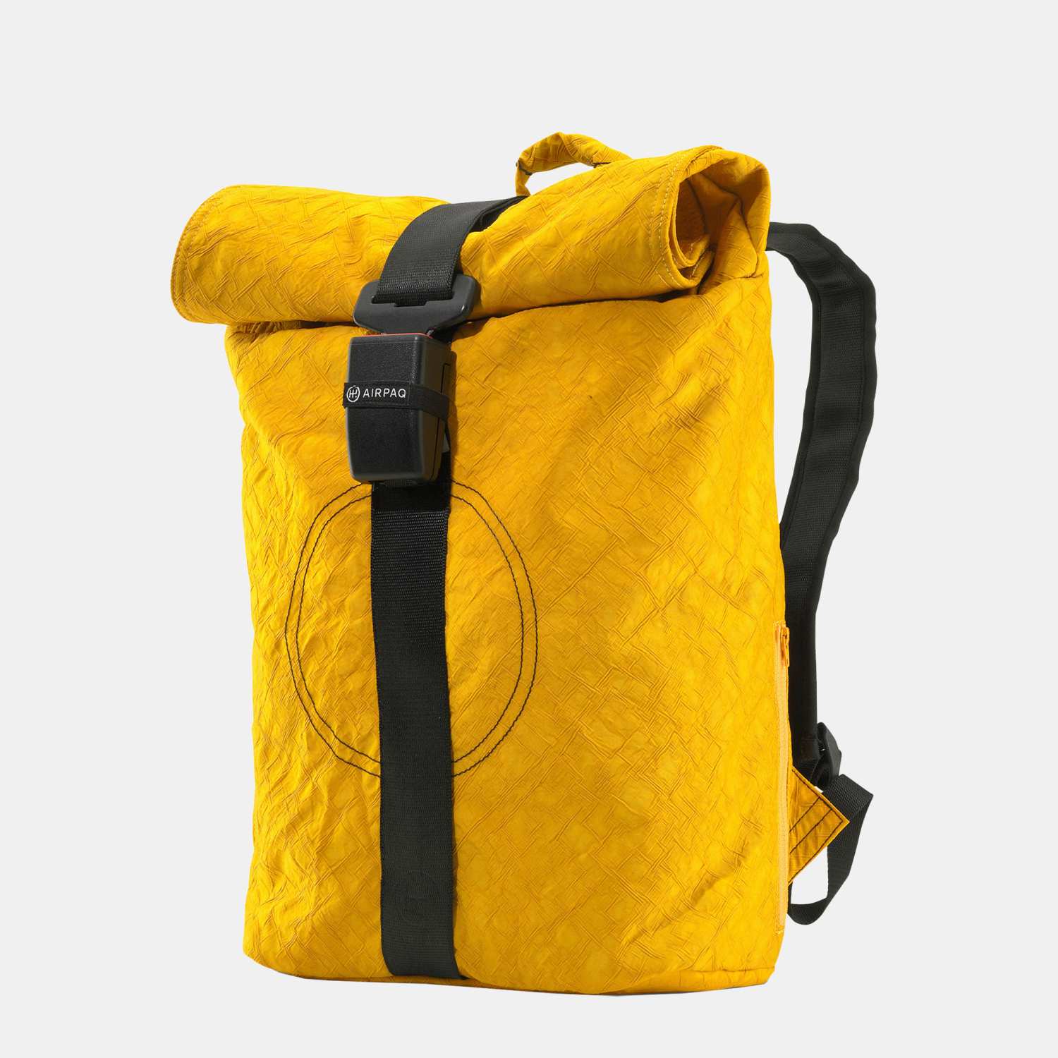 Airpaq Rucksack Rolltop Gelb